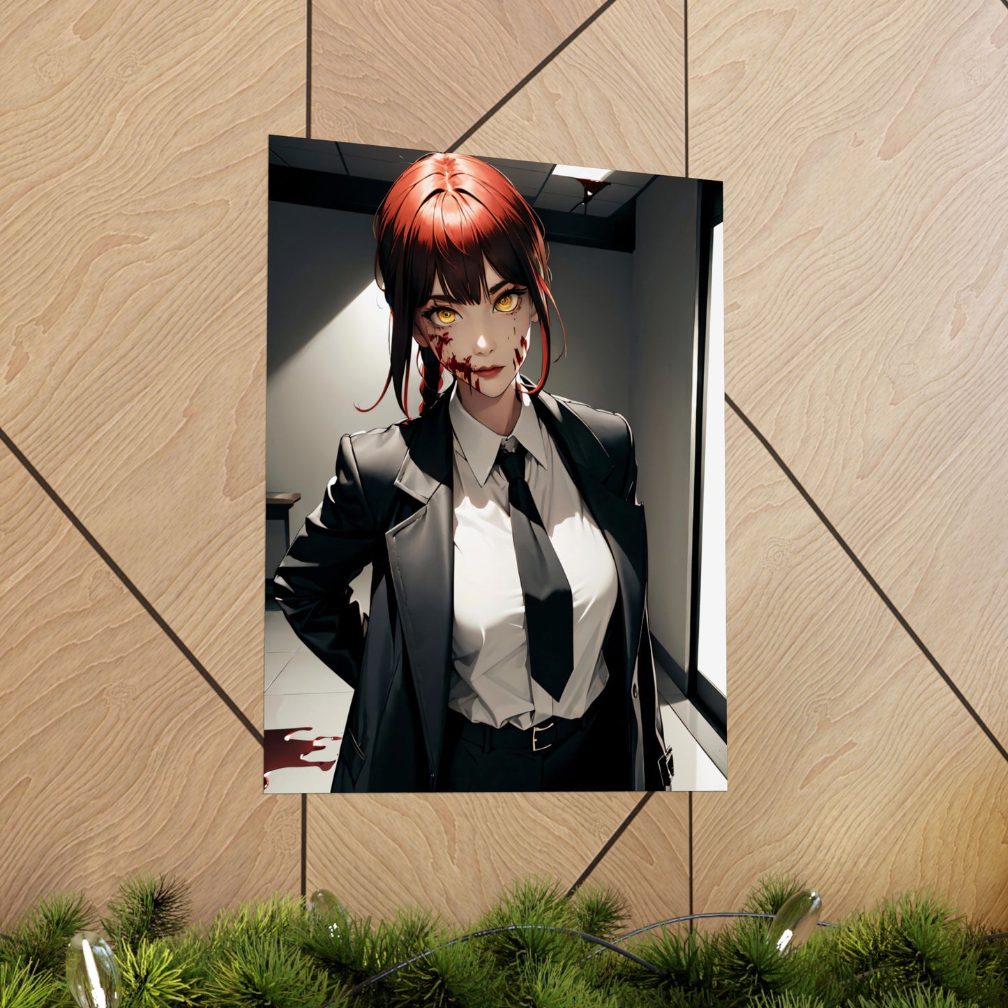 Makima 001 Matte Vertical Posters