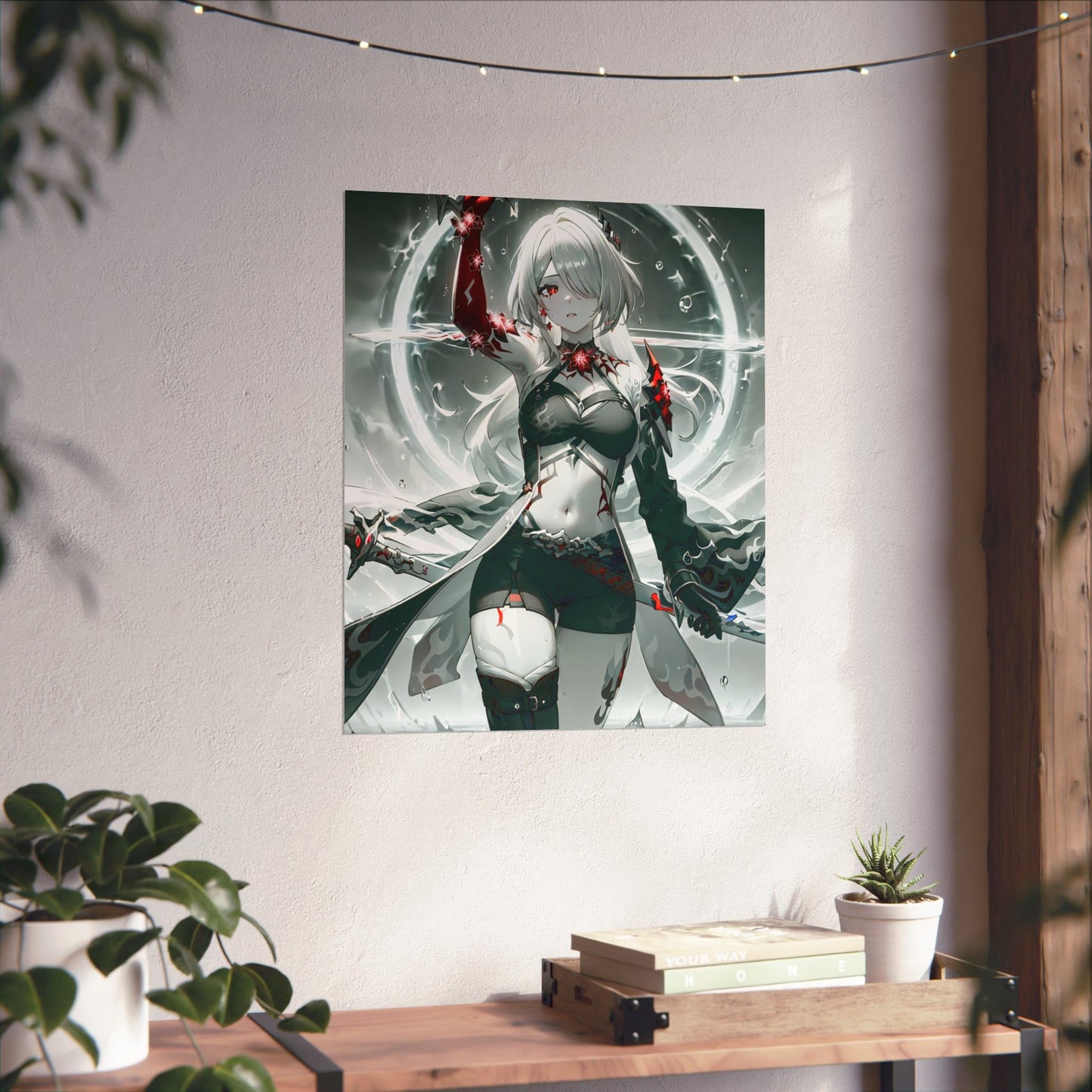 Acheron White 002 Vertical Posters