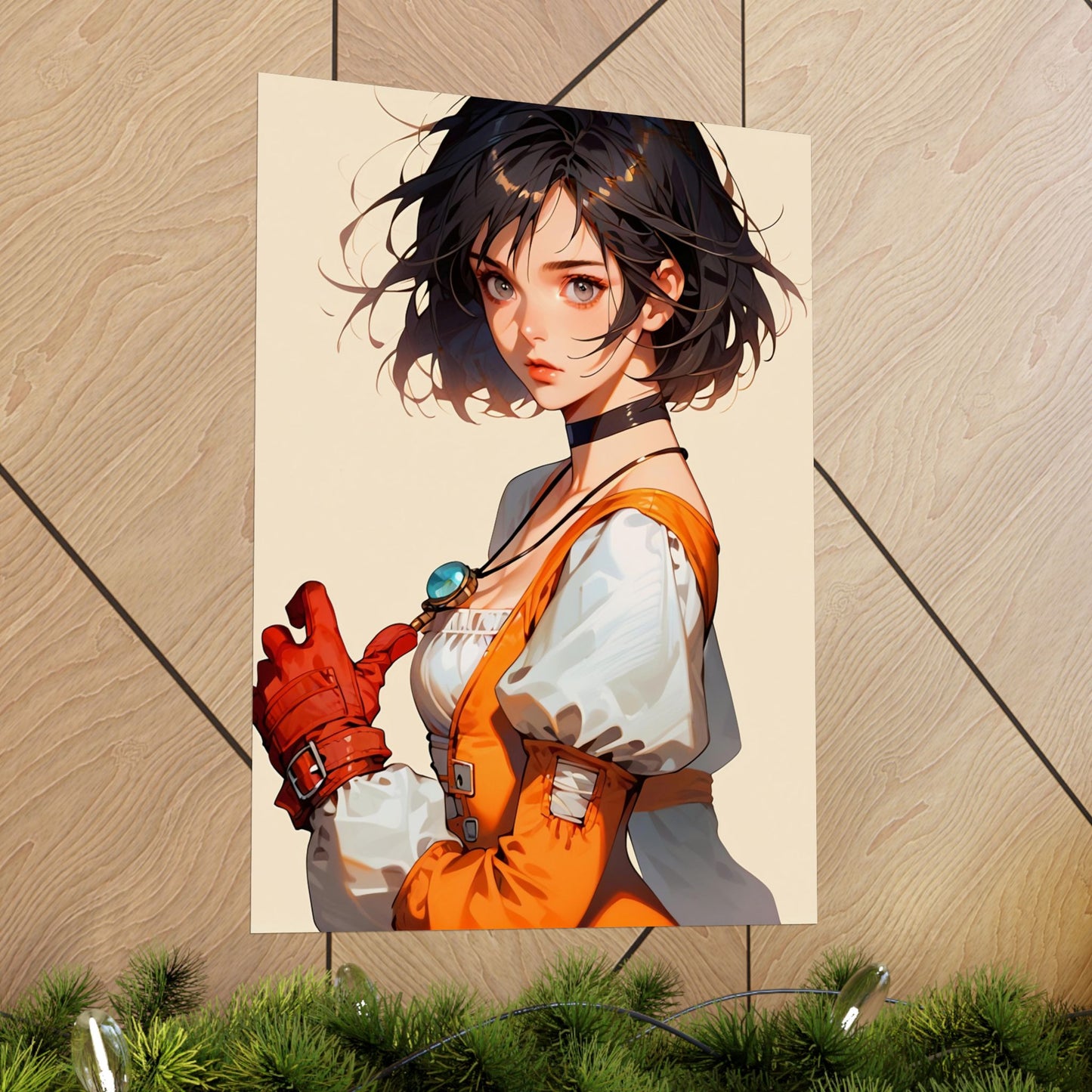 Princess Garnet 002 Vertical Posters