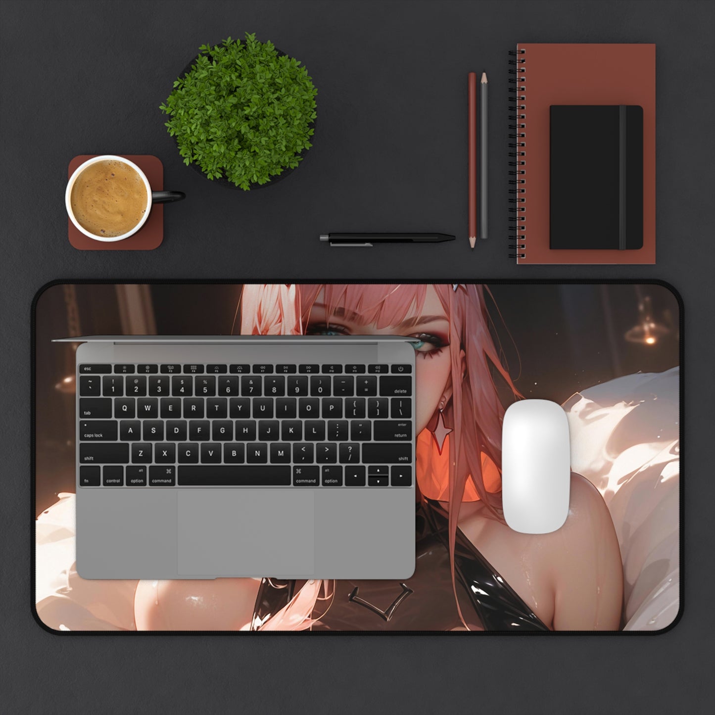Goth Zero Two Desk Mat