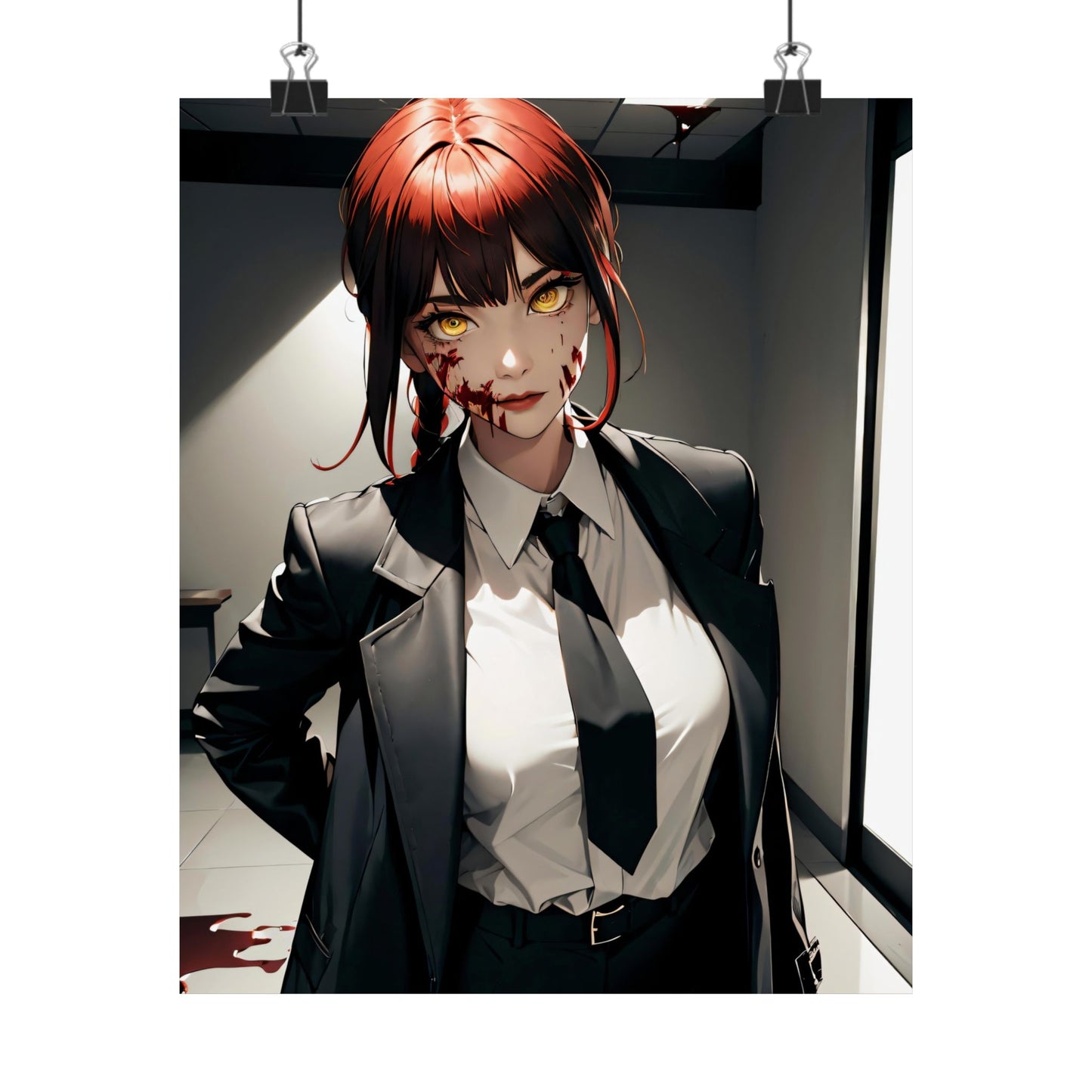 Makima 001 Matte Vertical Posters