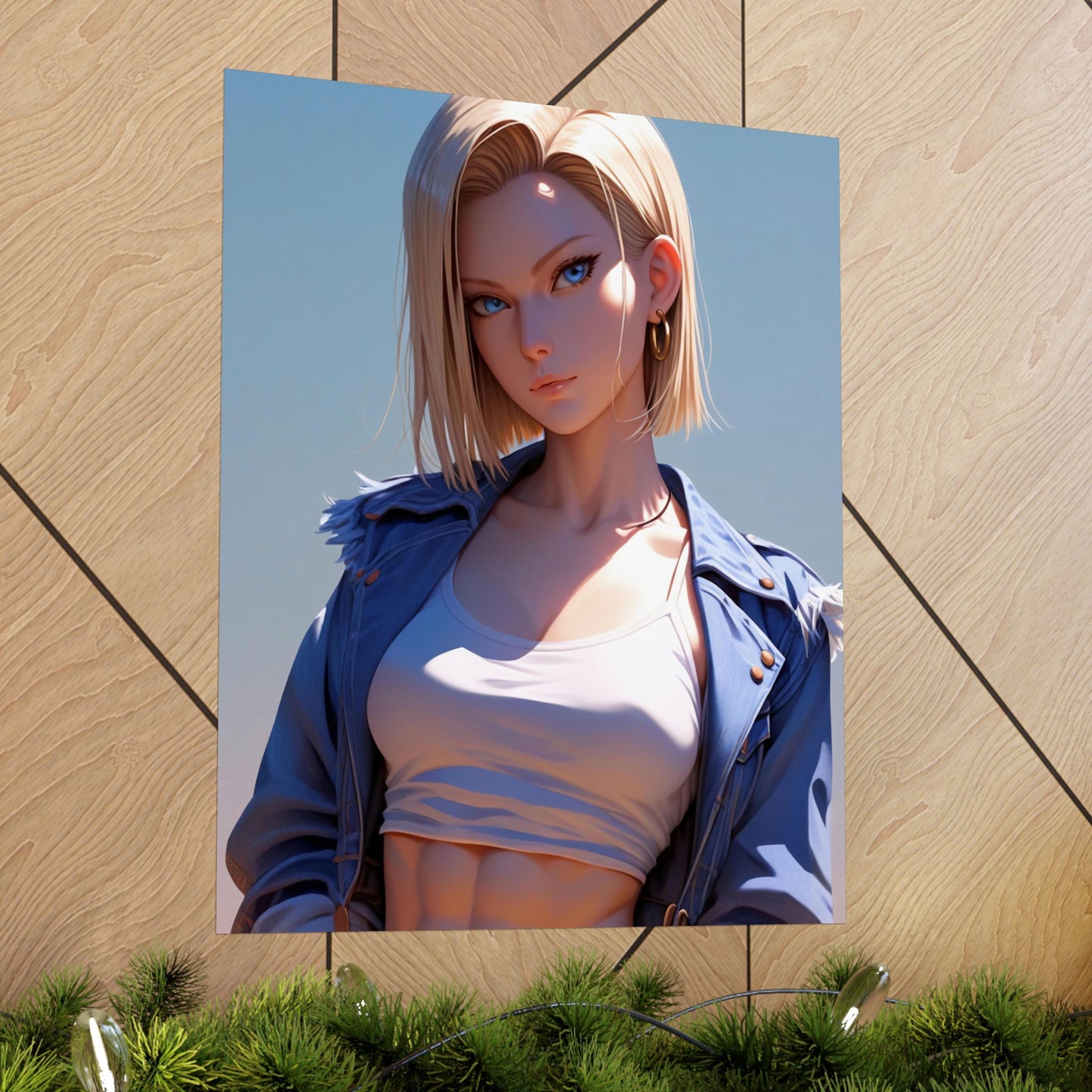 Android 18 002 Vertical Posters