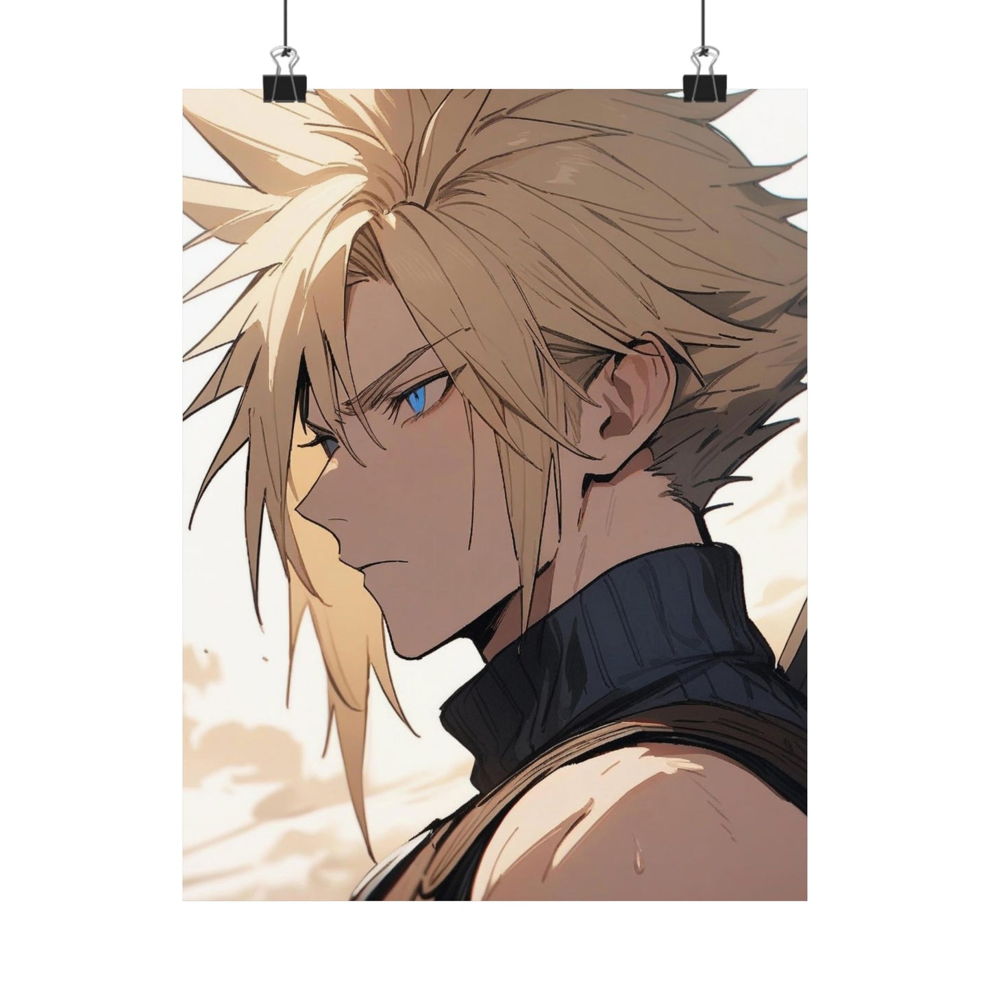 Cloud Strife 001 Vertical Posters