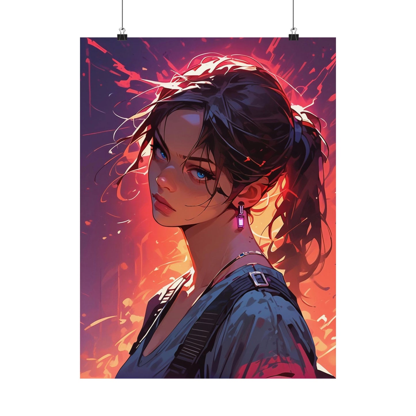 Claire Redfield 002 Vertical Posters
