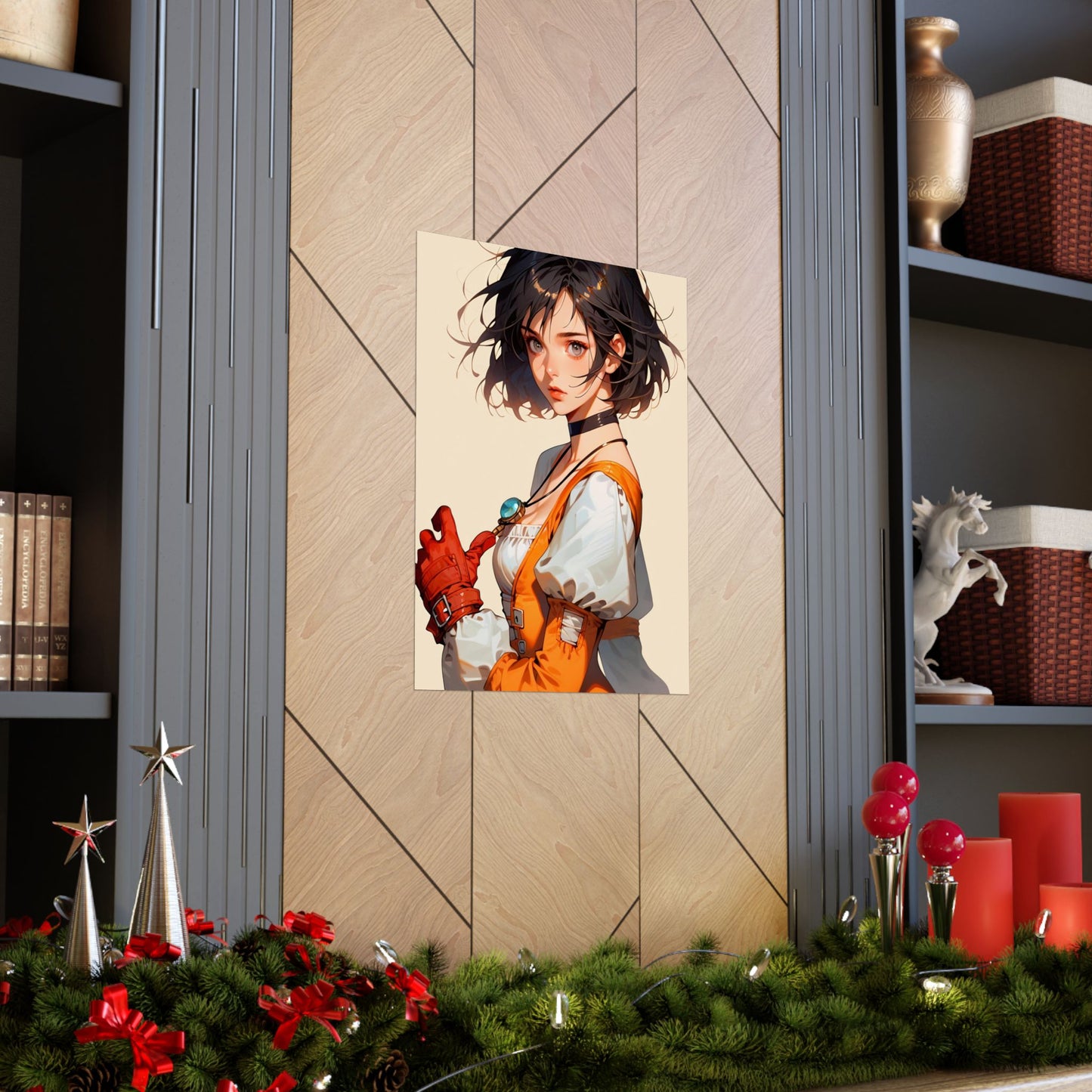 Princess Garnet 002 Vertical Posters