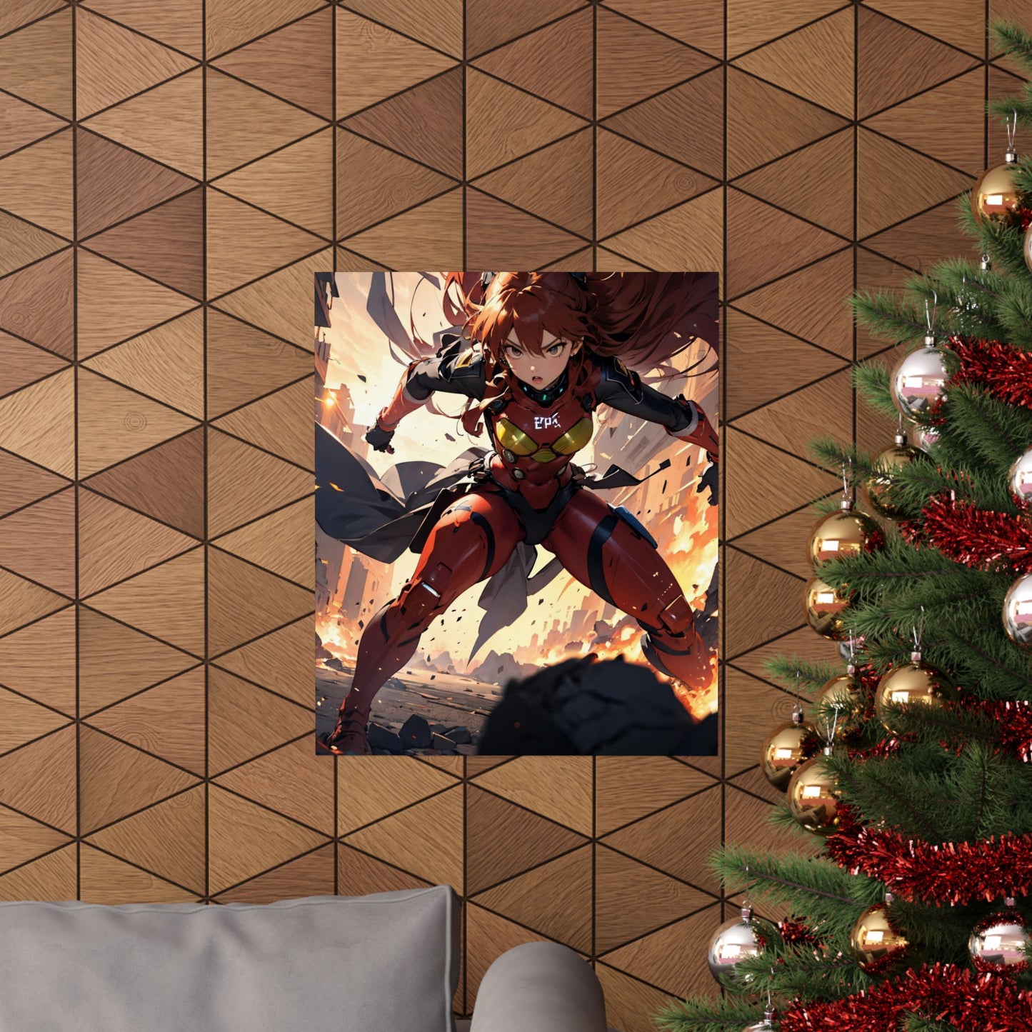 Asuka Soryu 002 Matte Vertical Posters