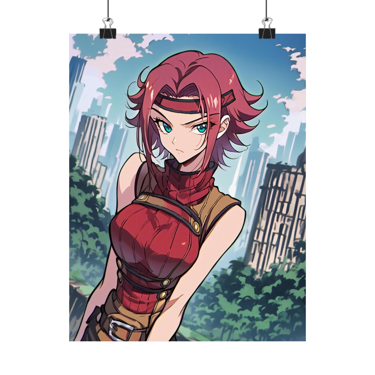 Kallen Kozuki Matte Vertical Posters