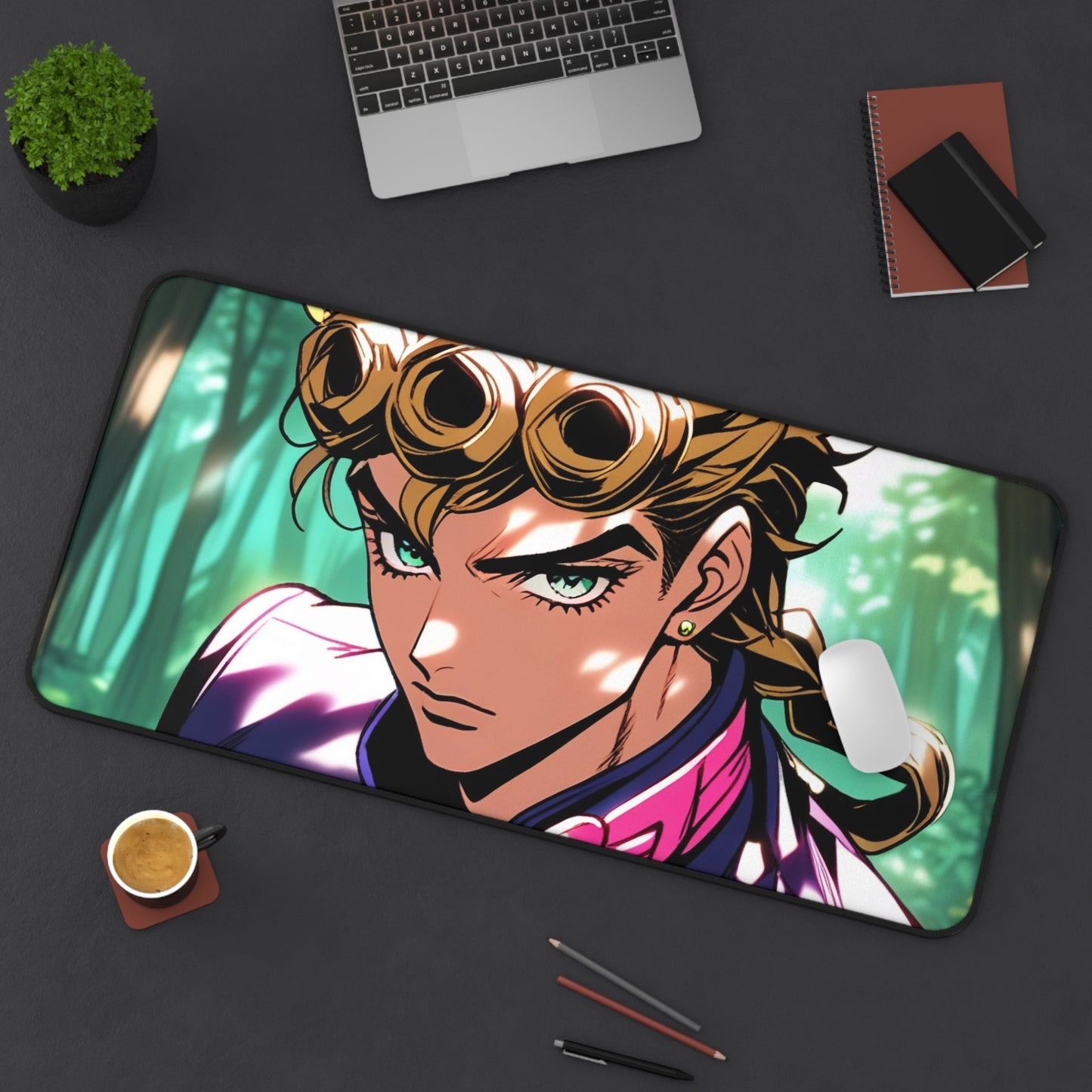Giorno Giovanna 002 Desk Mat