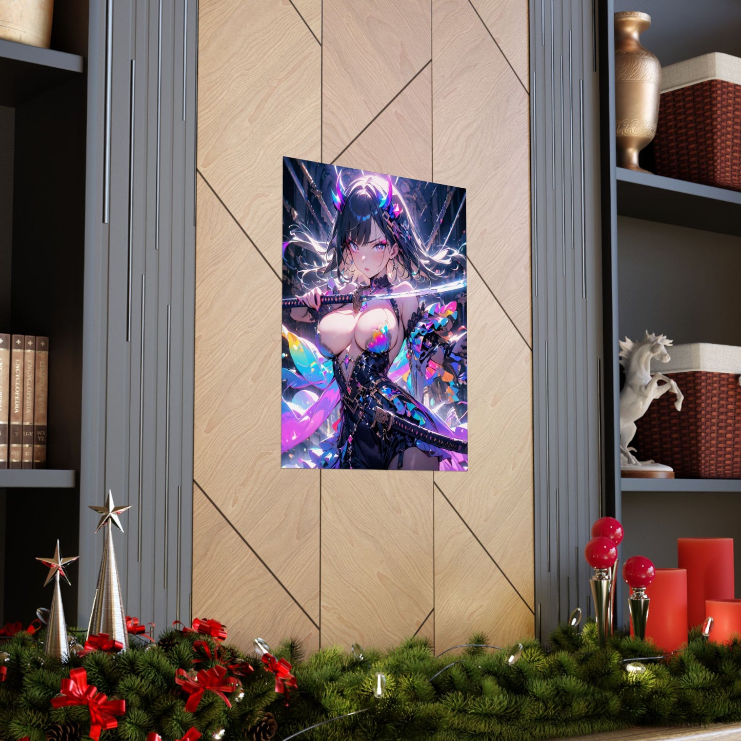 Luminous Allure Vertical Posters