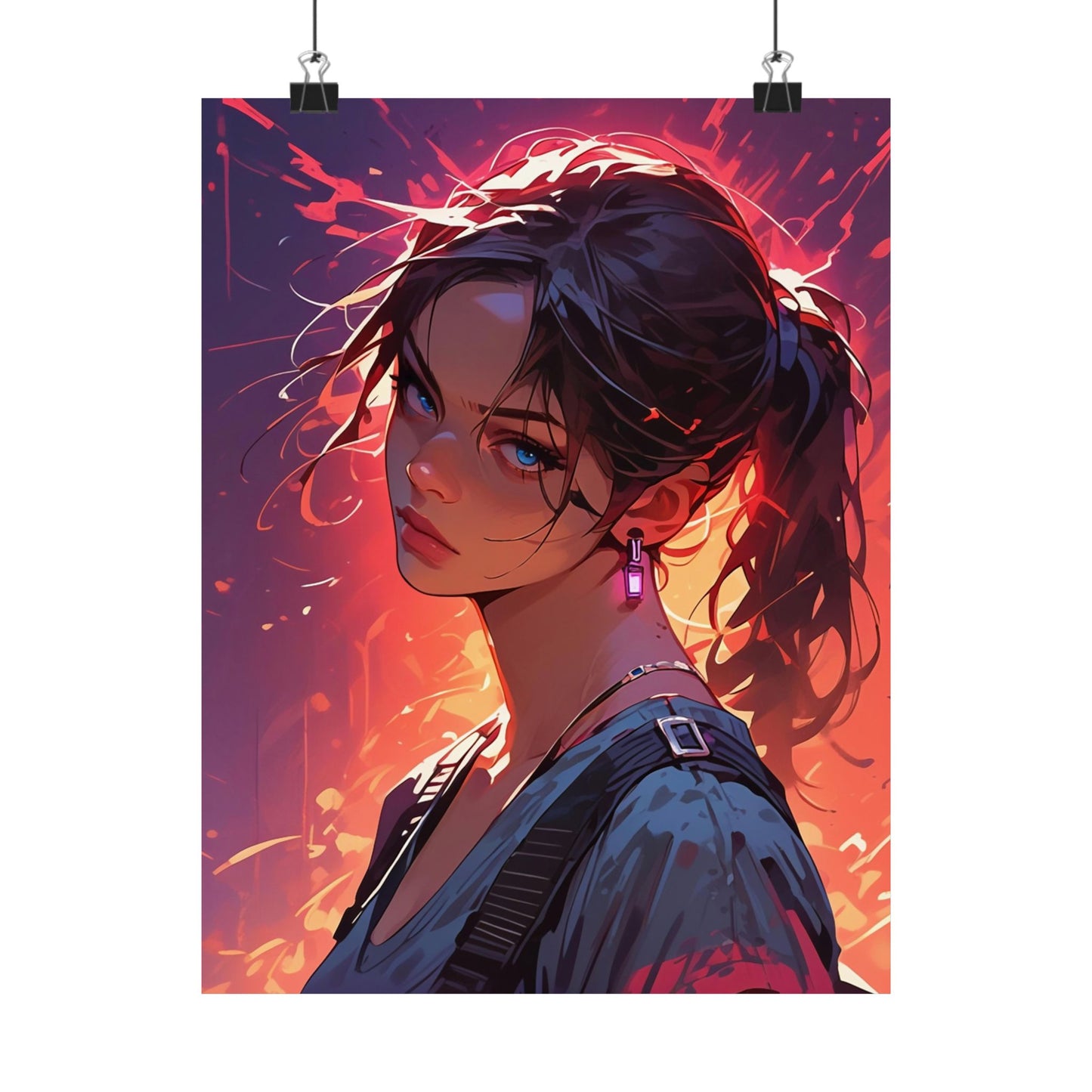 Claire Redfield 002 Vertical Posters