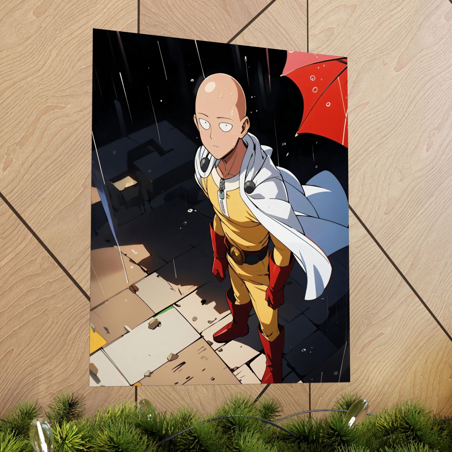 Saitama 001 Matte Vertical Posters