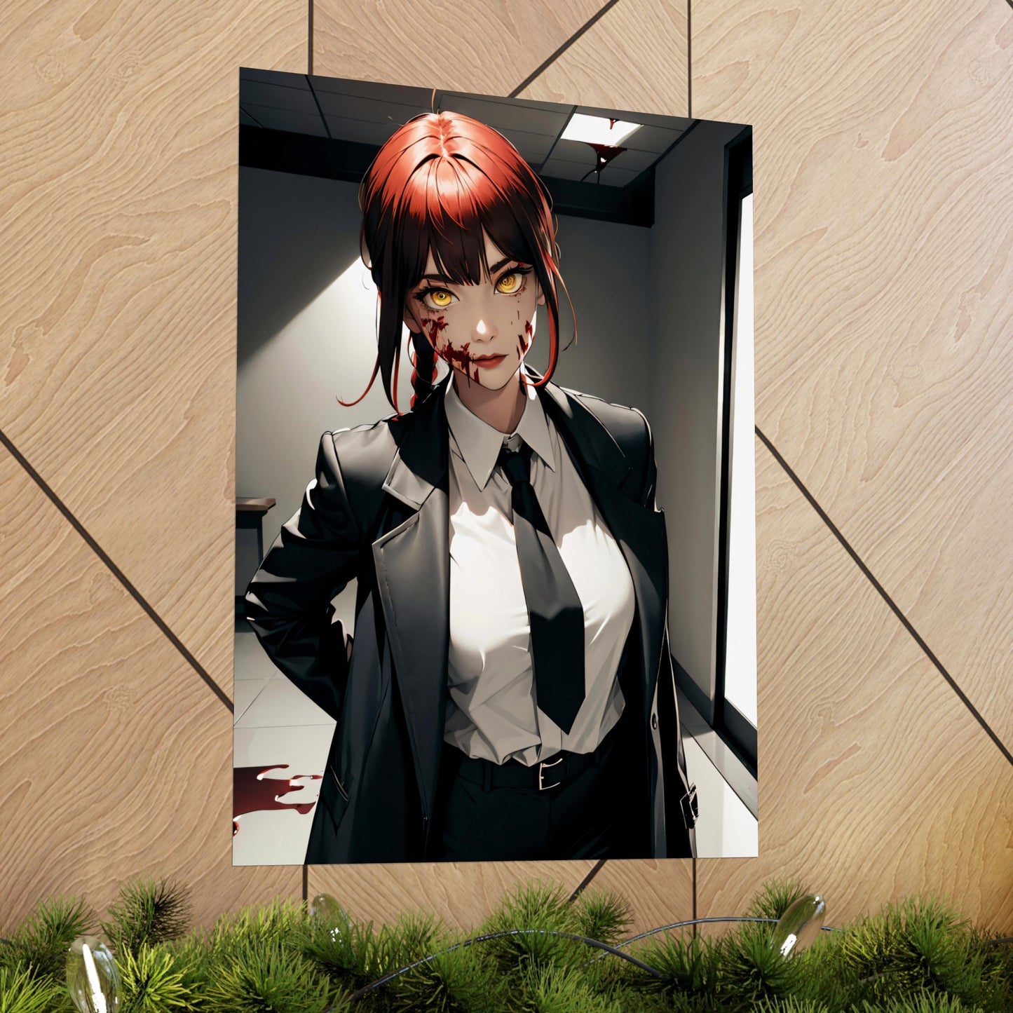 Makima 001 Matte Vertical Posters