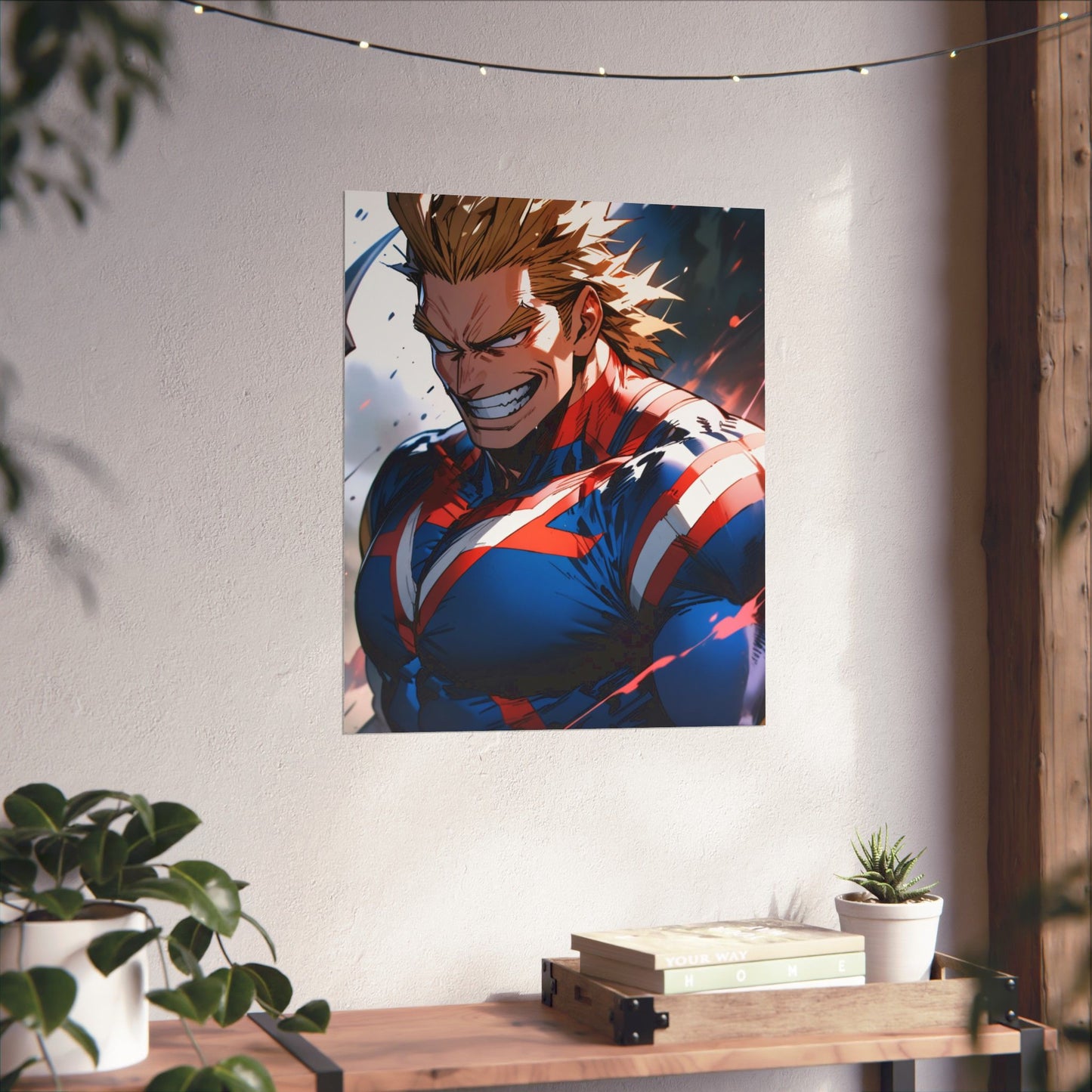 All Might 001 Vertical Posters
