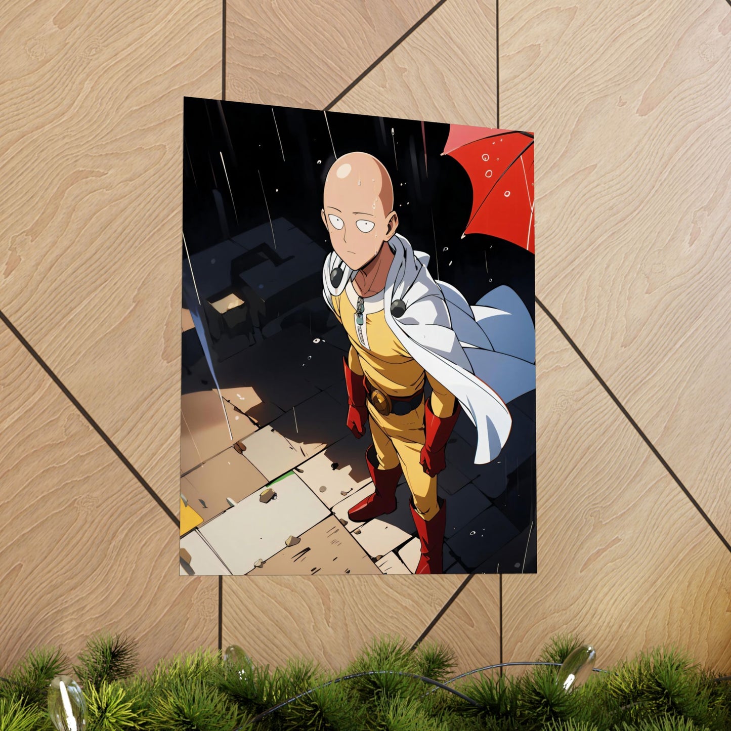 Saitama 001 Matte Vertical Posters