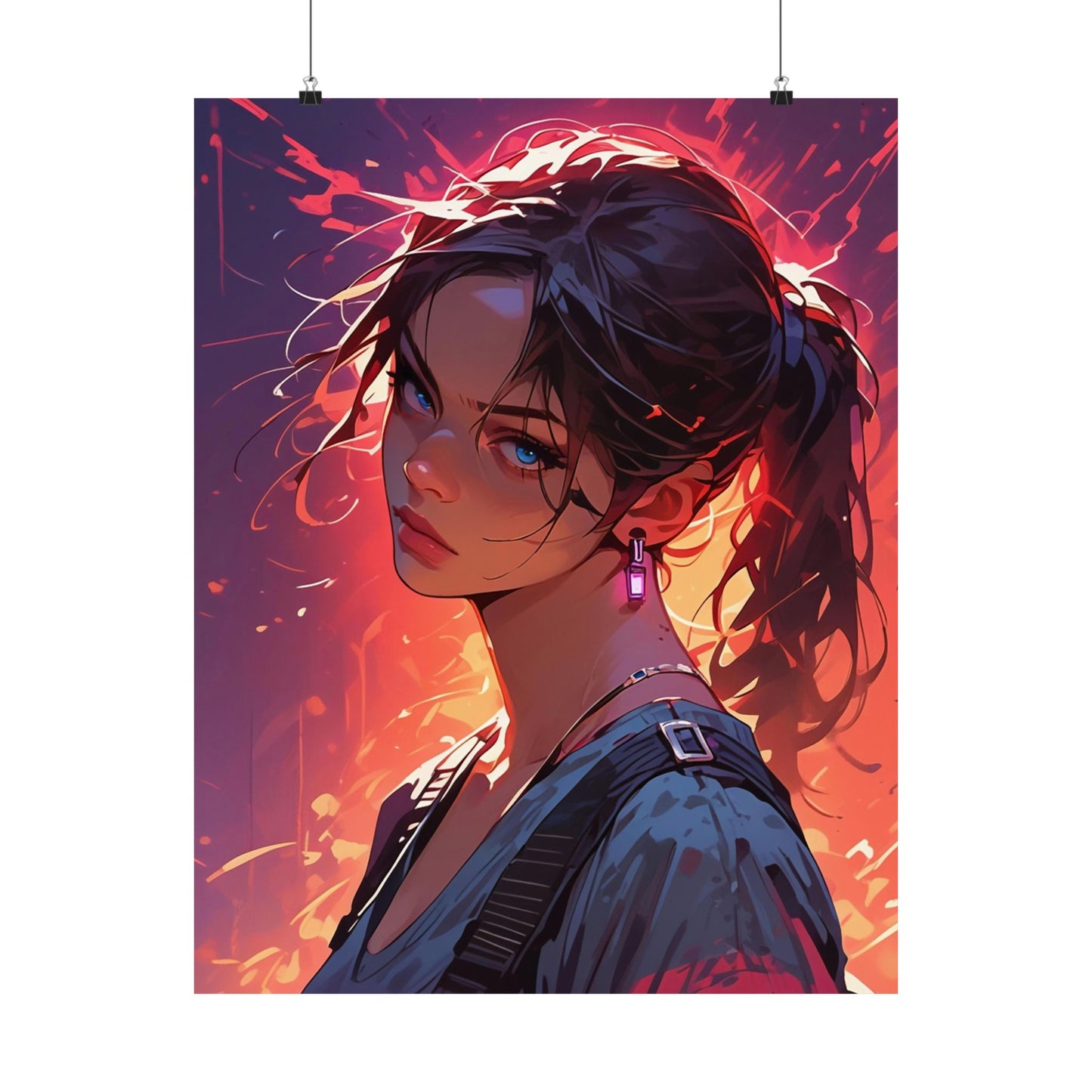 Claire Redfield 002 Vertical Posters