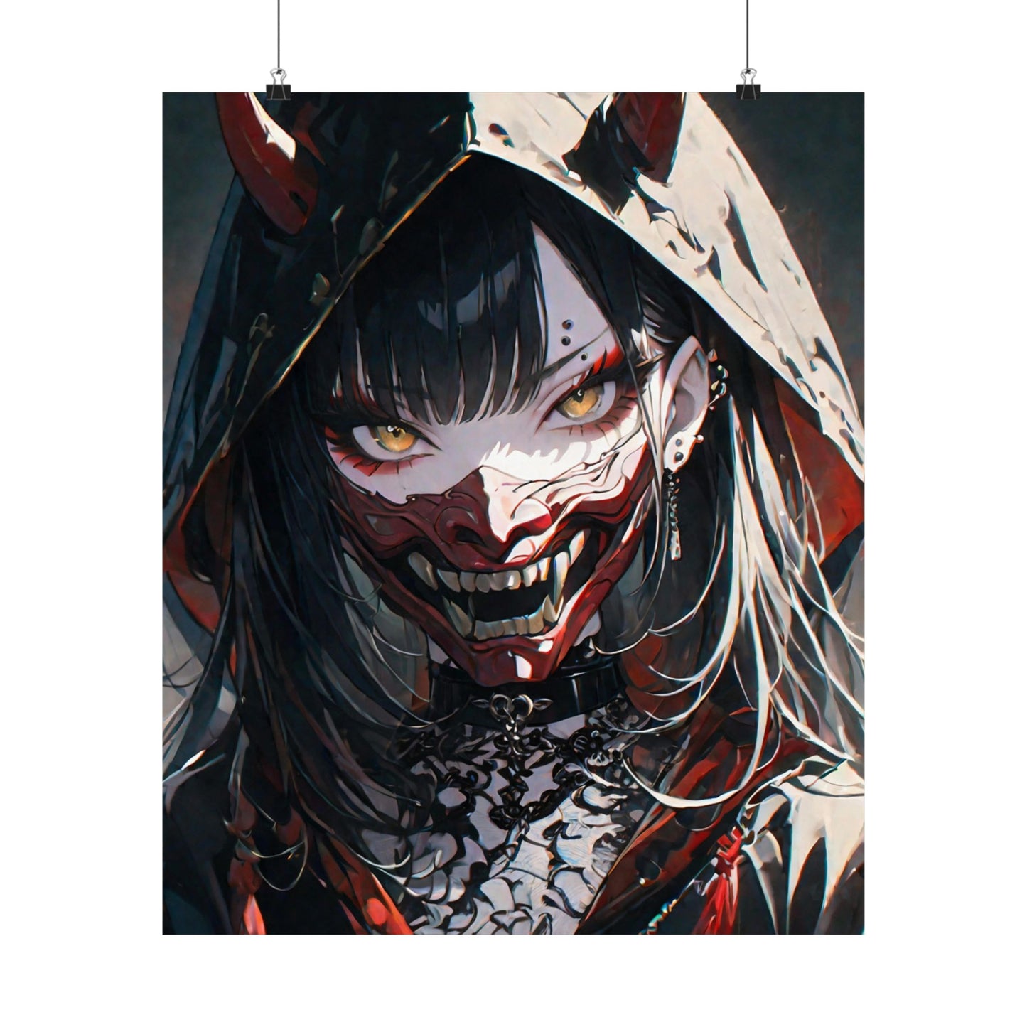 Oni Under Hood Vertical Posters
