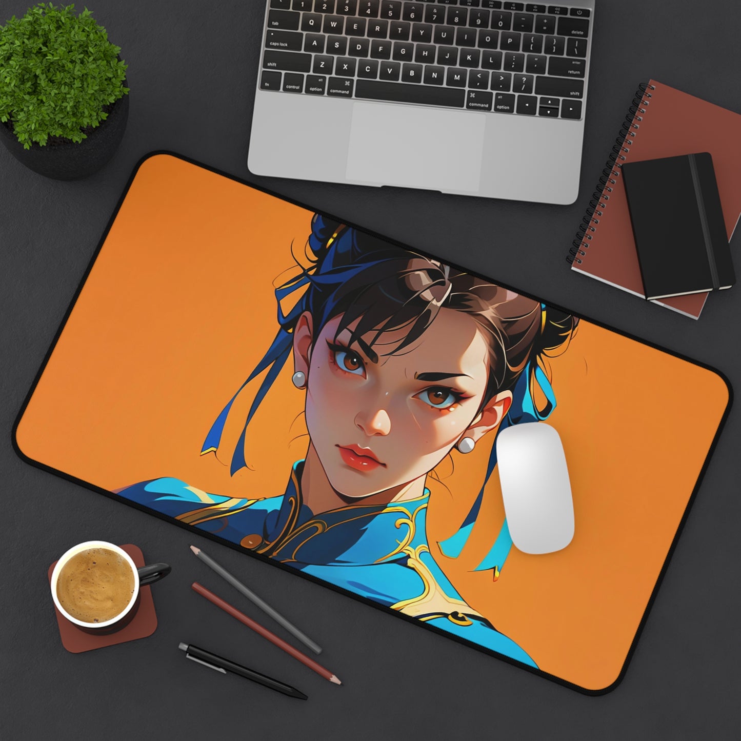 Chun Li 001 Desk Mat