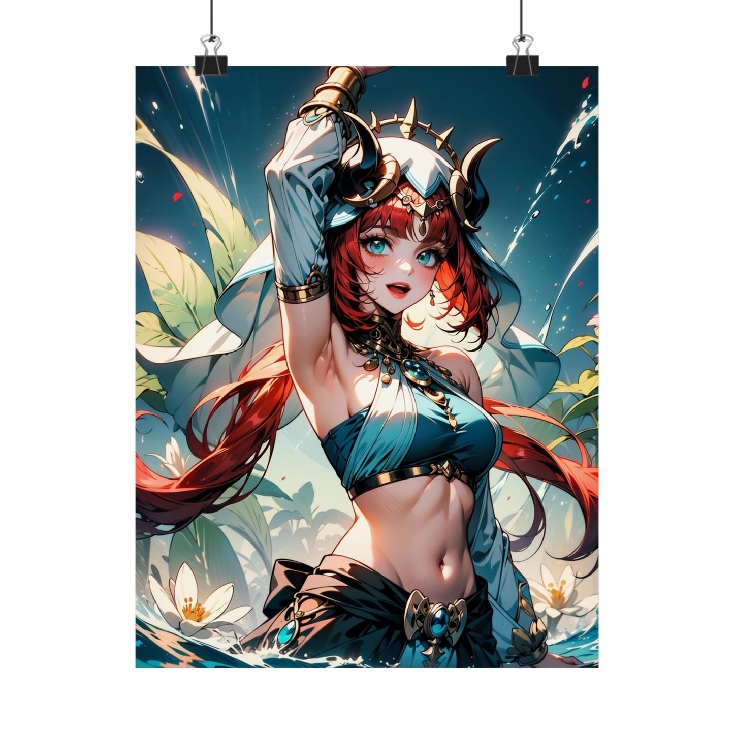 Nilou 003 Vertical Posters