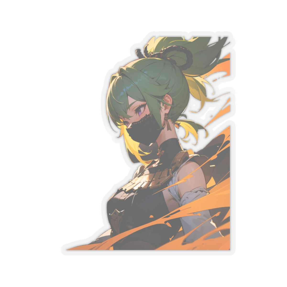 Kuki Shinobu 001 Kiss-Cut Stickers