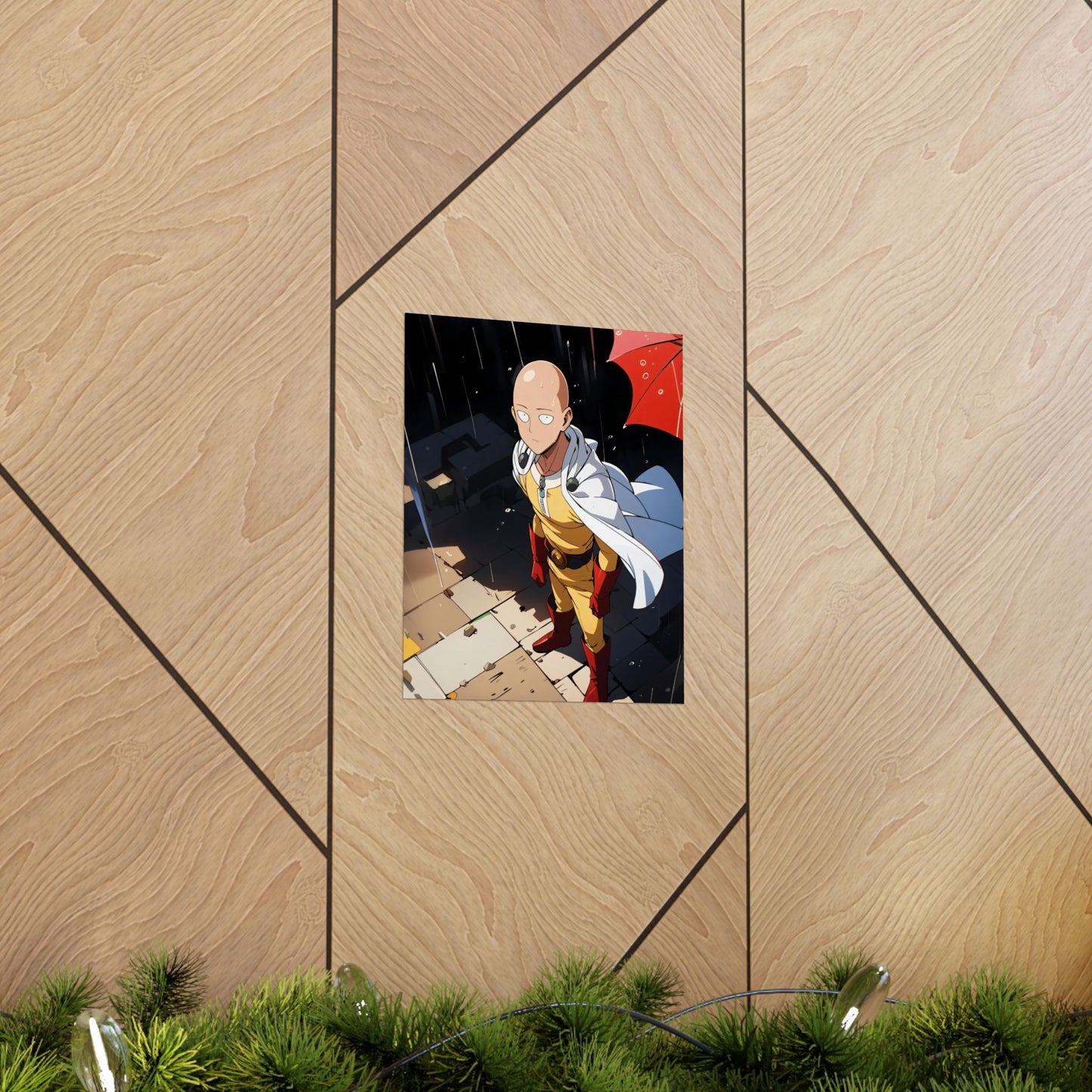 Saitama 001 Matte Vertical Posters