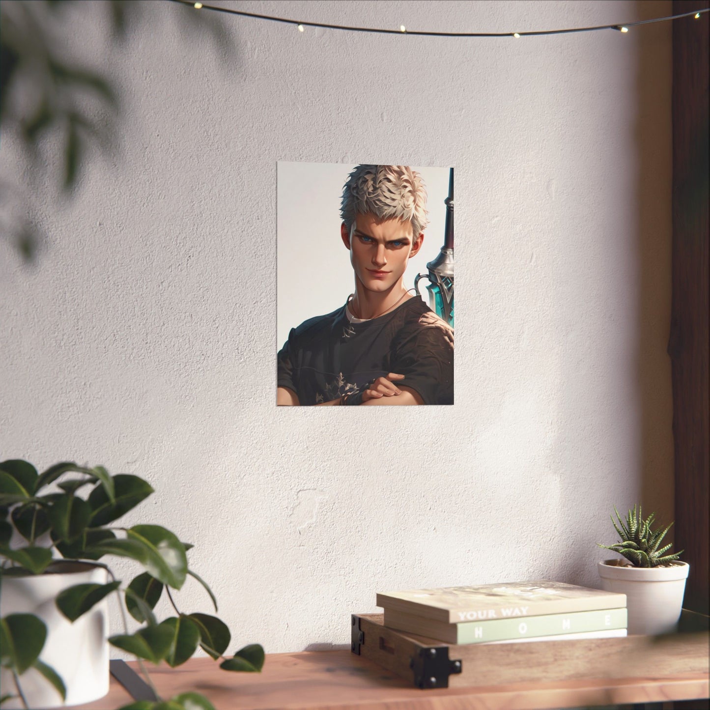 Nero 001 Vertical Posters