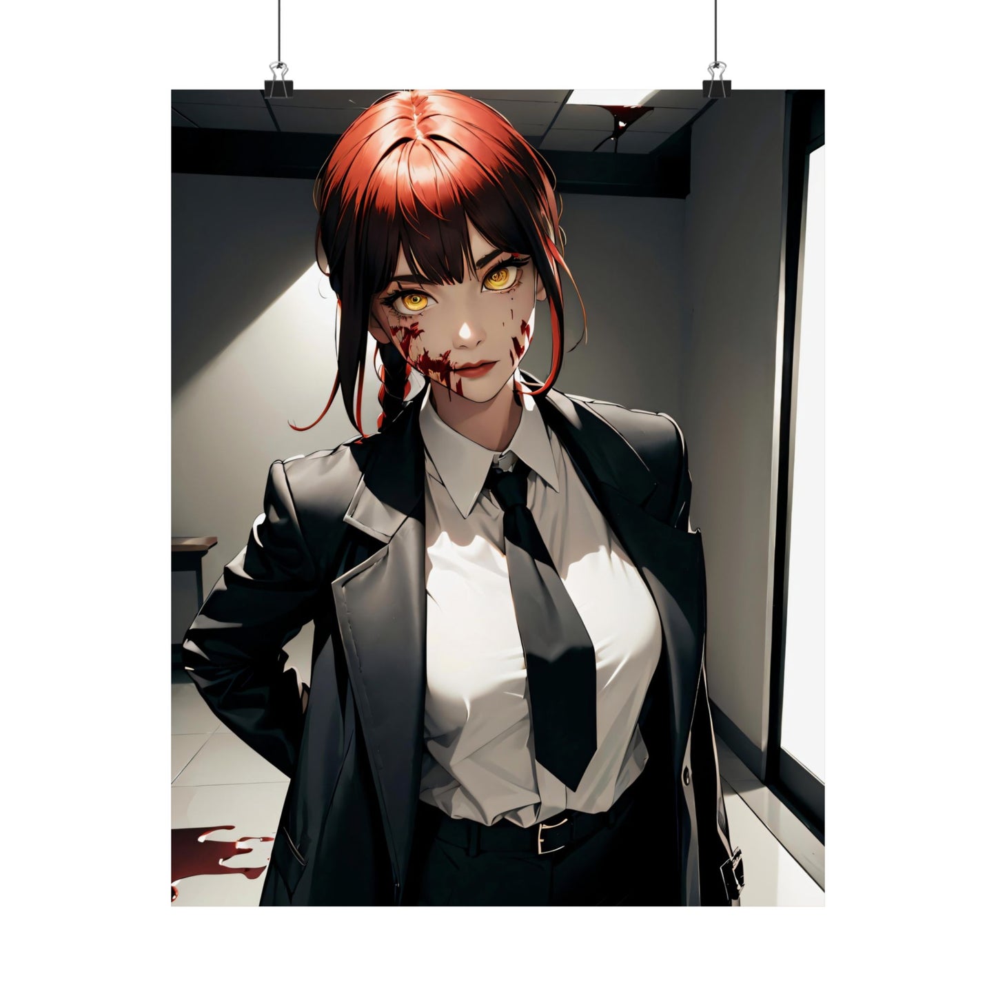 Makima 001 Matte Vertical Posters