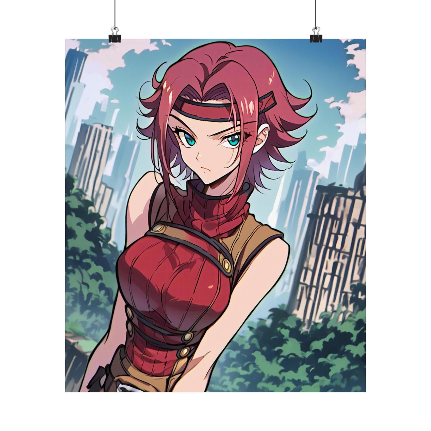 Kallen Kozuki Matte Vertical Posters