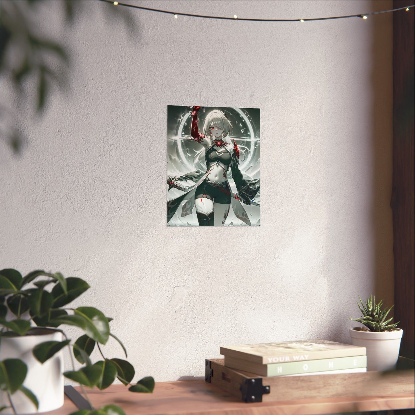 Acheron White 002 Vertical Posters