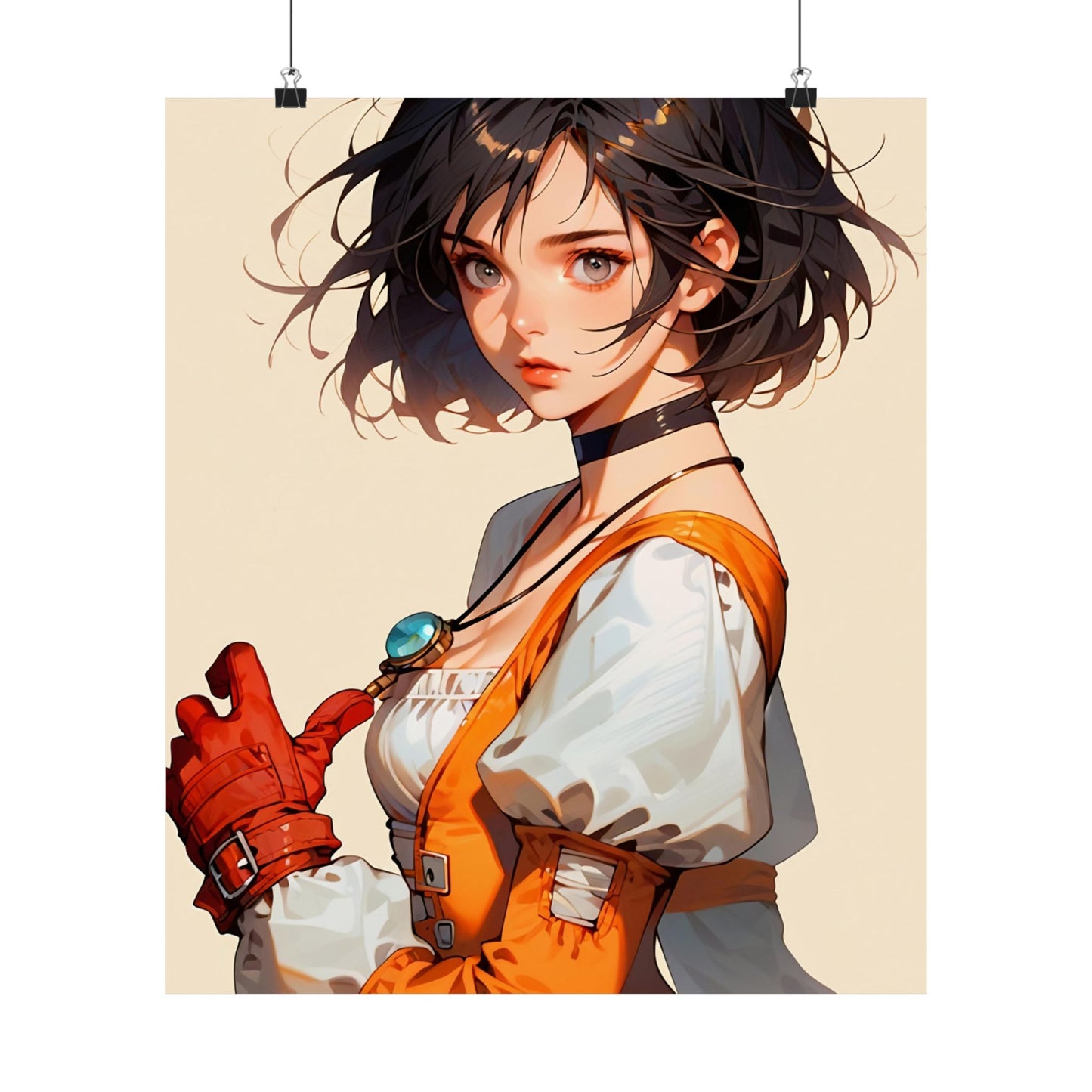 Princess Garnet 002 Vertical Posters