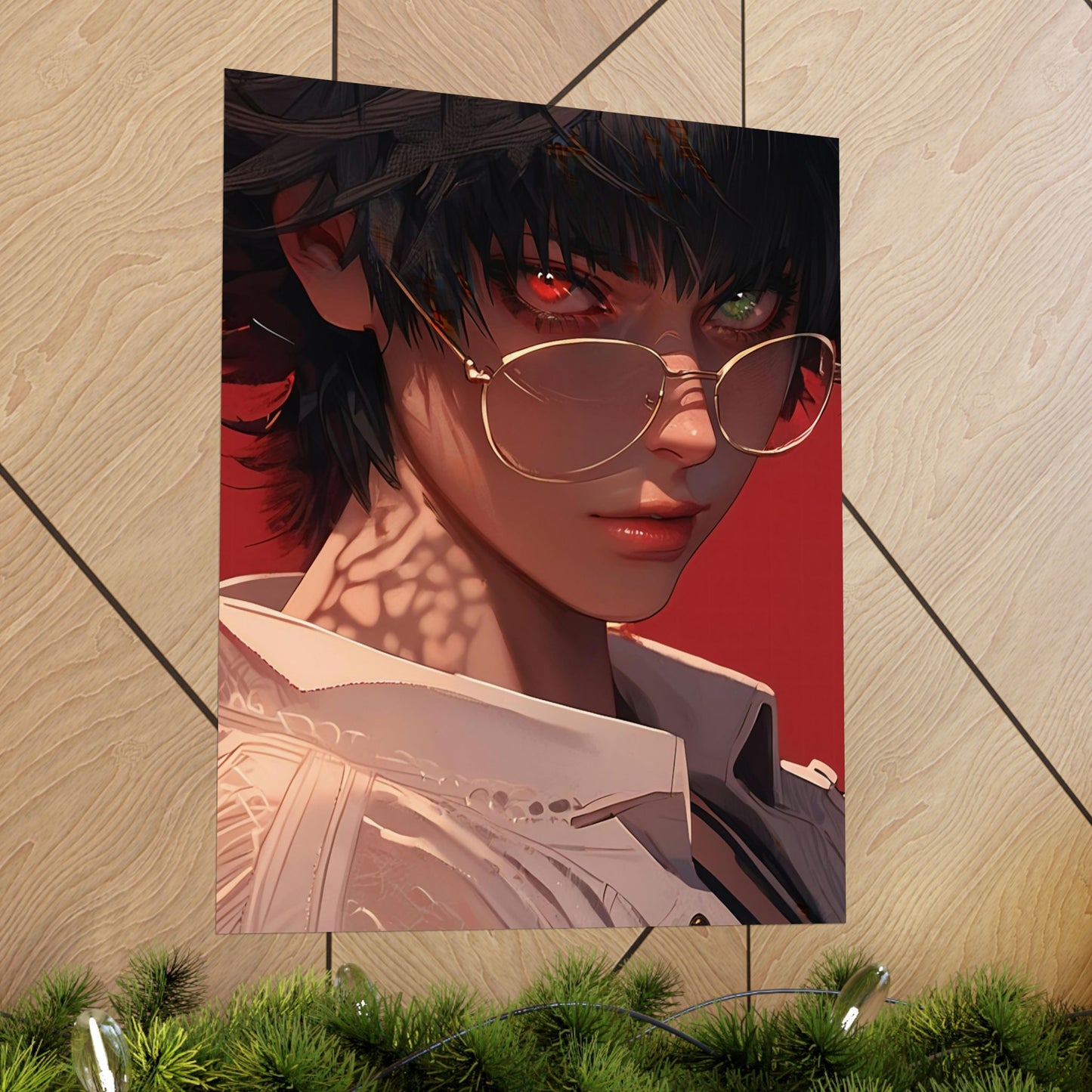 Lady 001 Vertical Posters