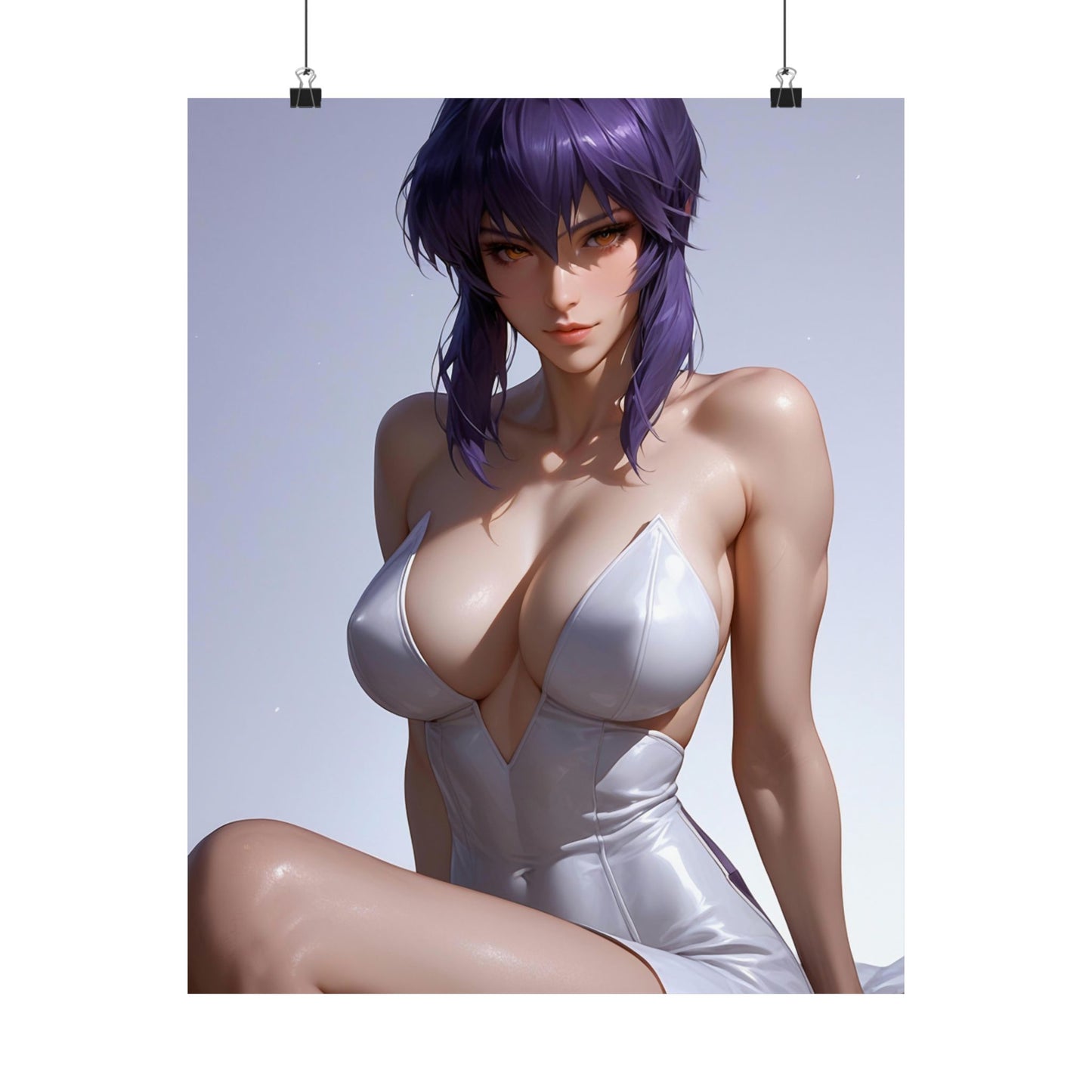 Motoko Kusanagi 002 Vertical Posters