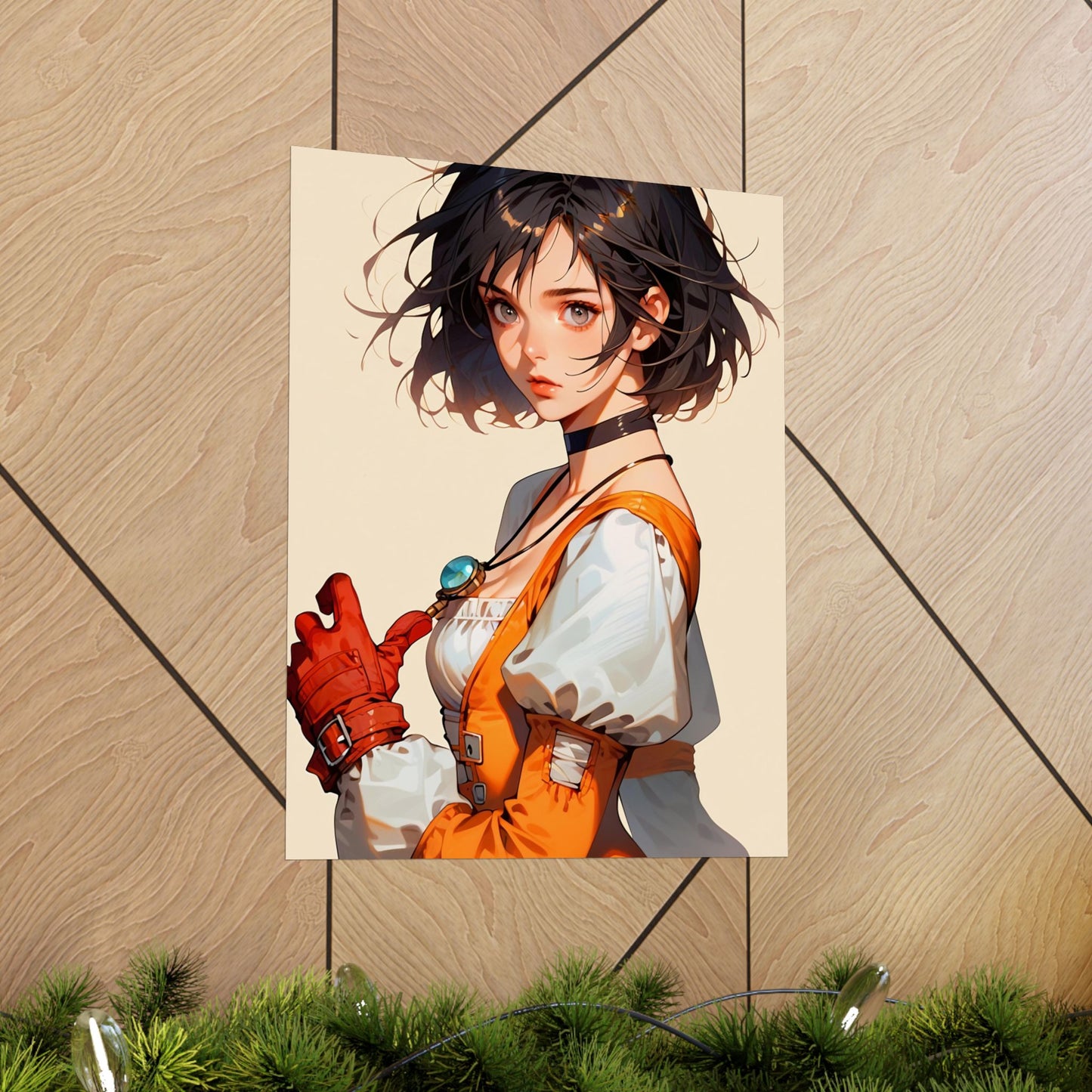 Princess Garnet 002 Vertical Posters