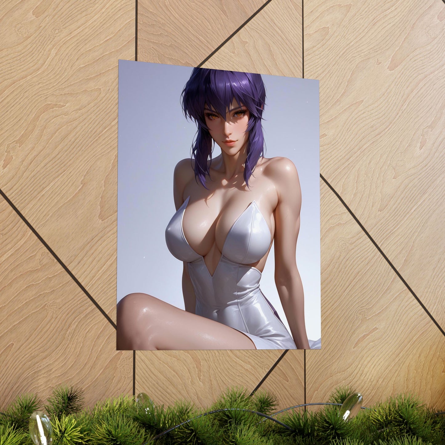 Motoko Kusanagi 002 Vertical Posters