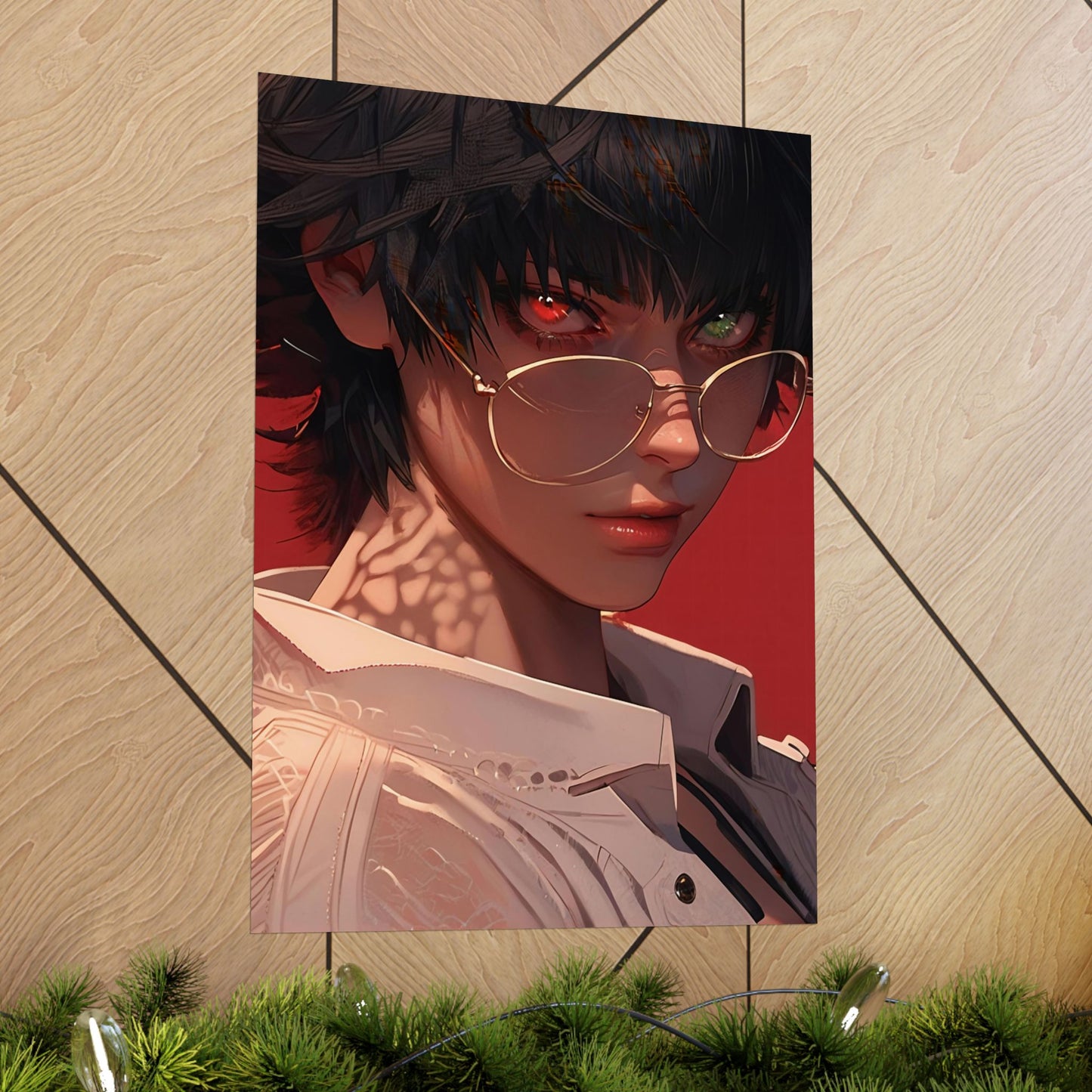 Lady 001 Vertical Posters