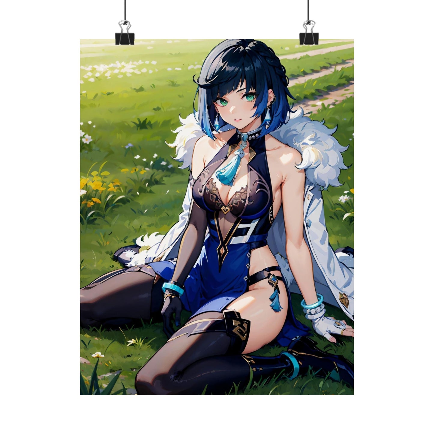 Yelan 002 Matte Vertical Posters