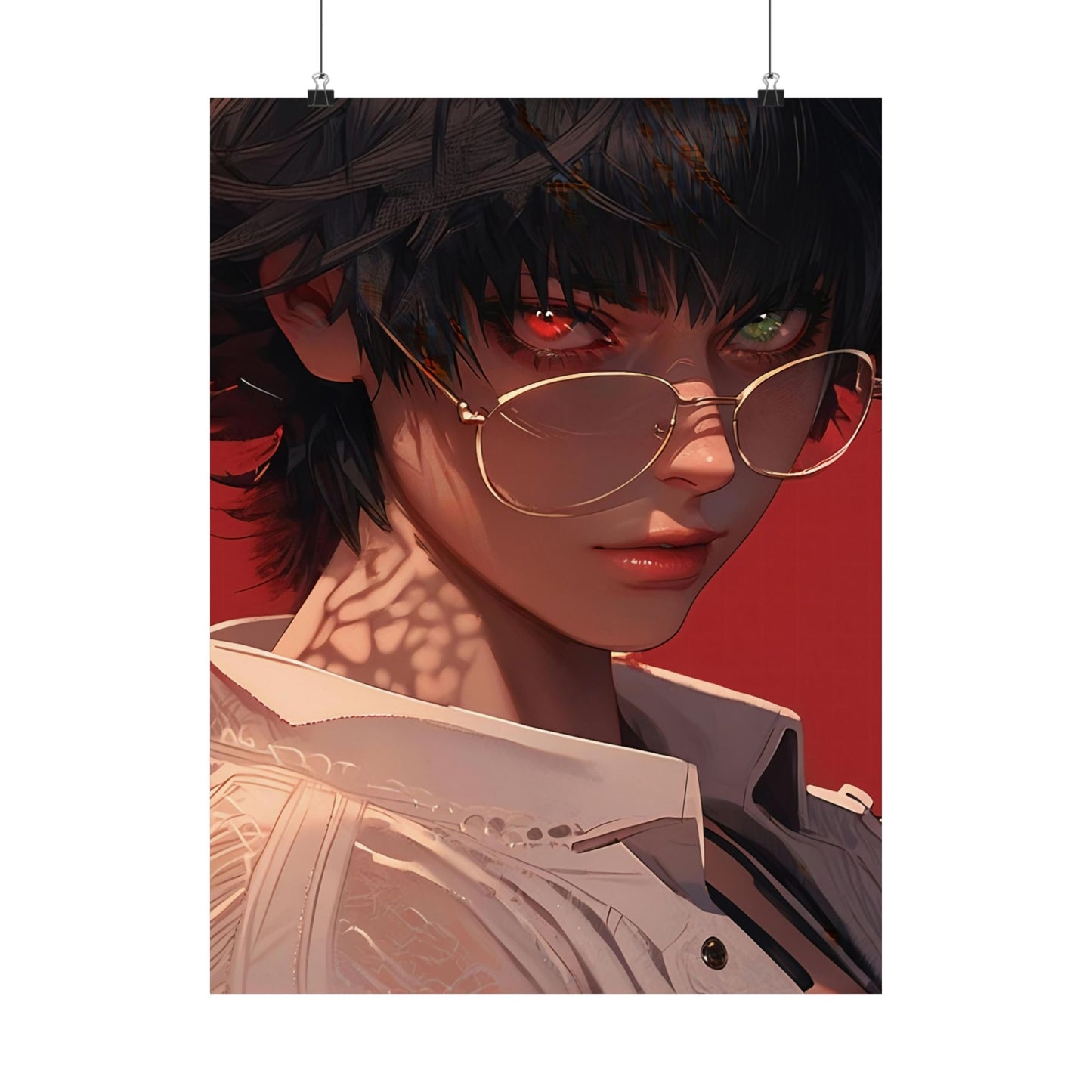 Lady 001 Vertical Posters