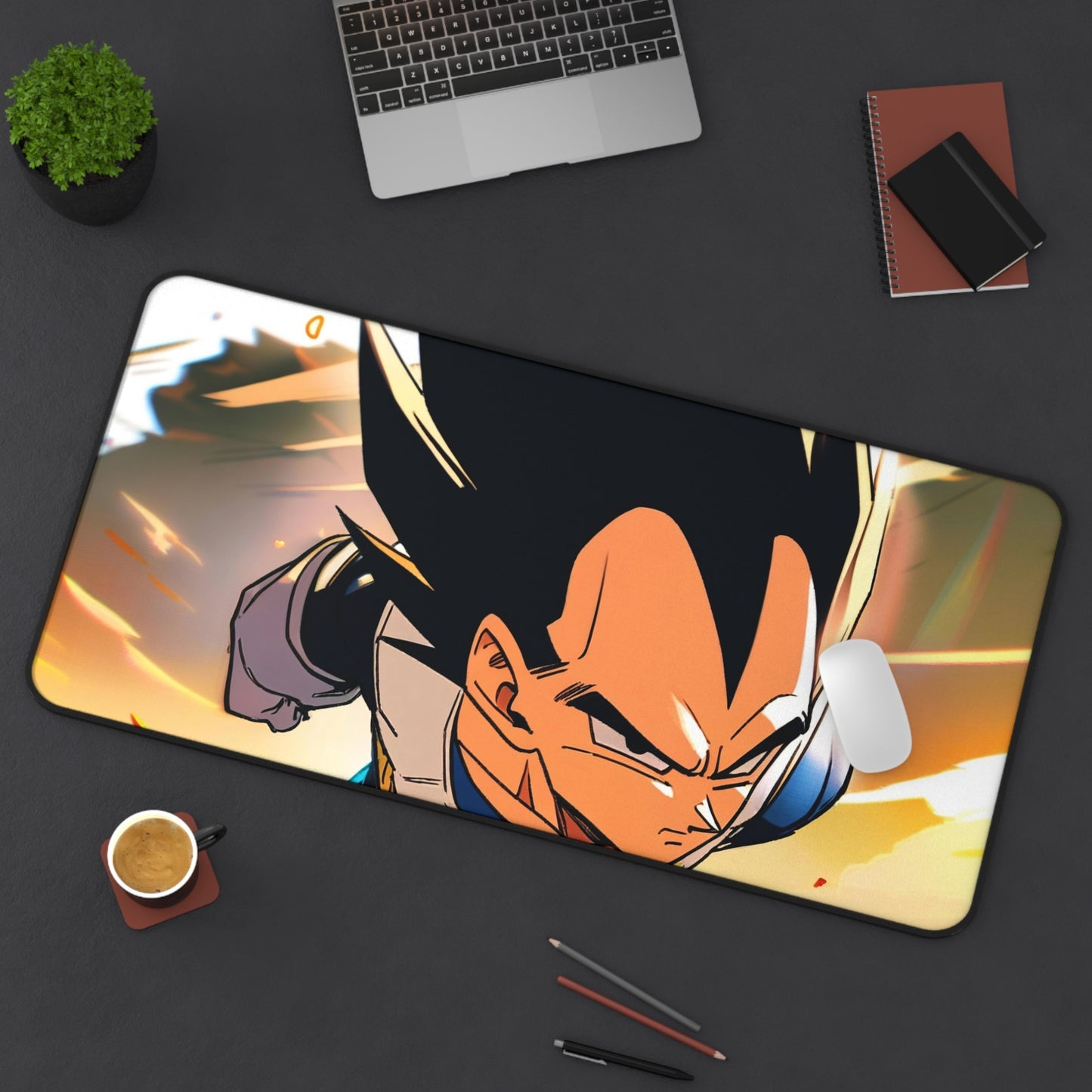 Vegeta 001 Desk Mat