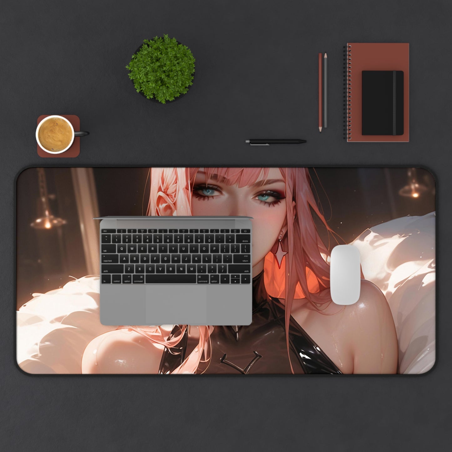 Goth Zero Two Desk Mat