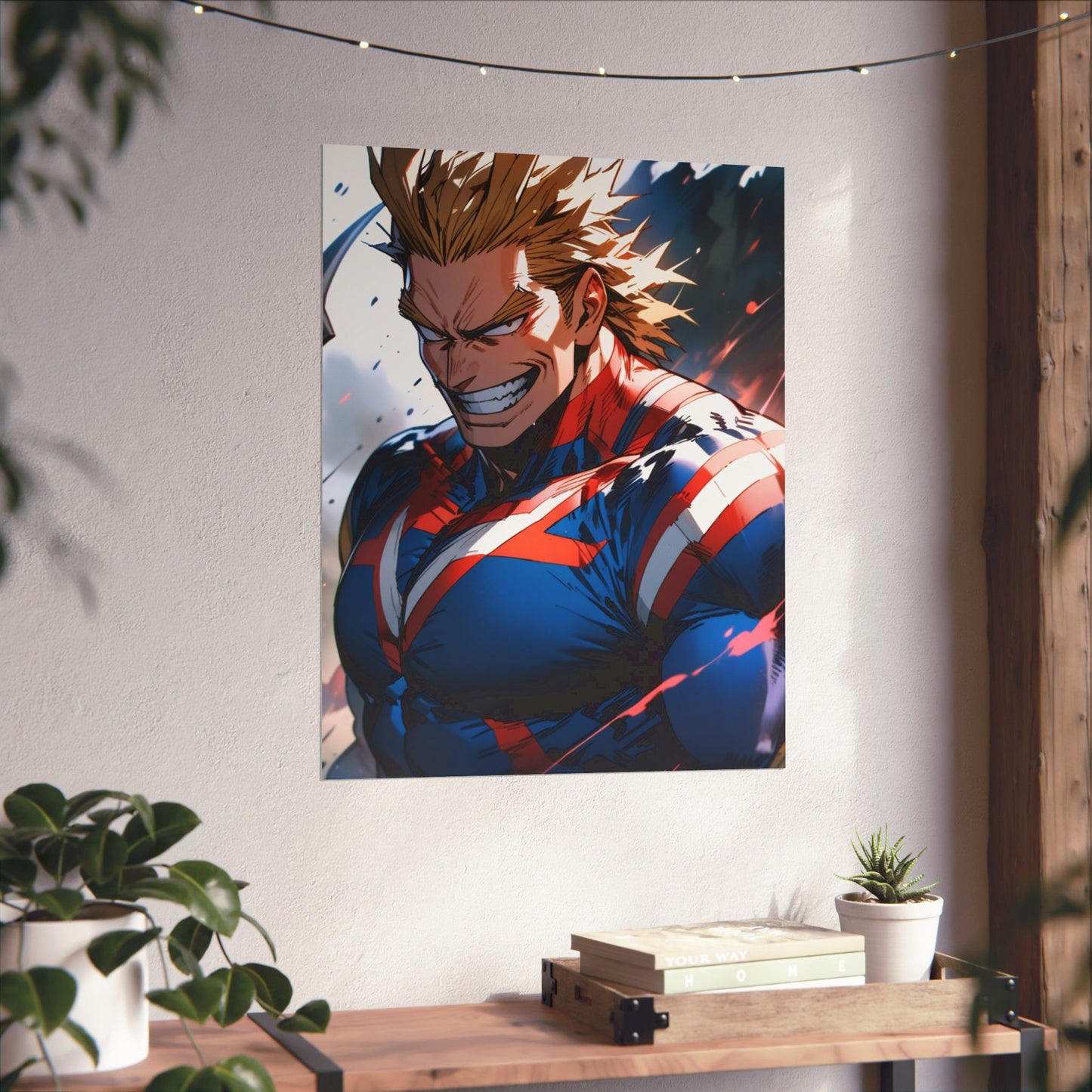All Might 001 Vertical Posters