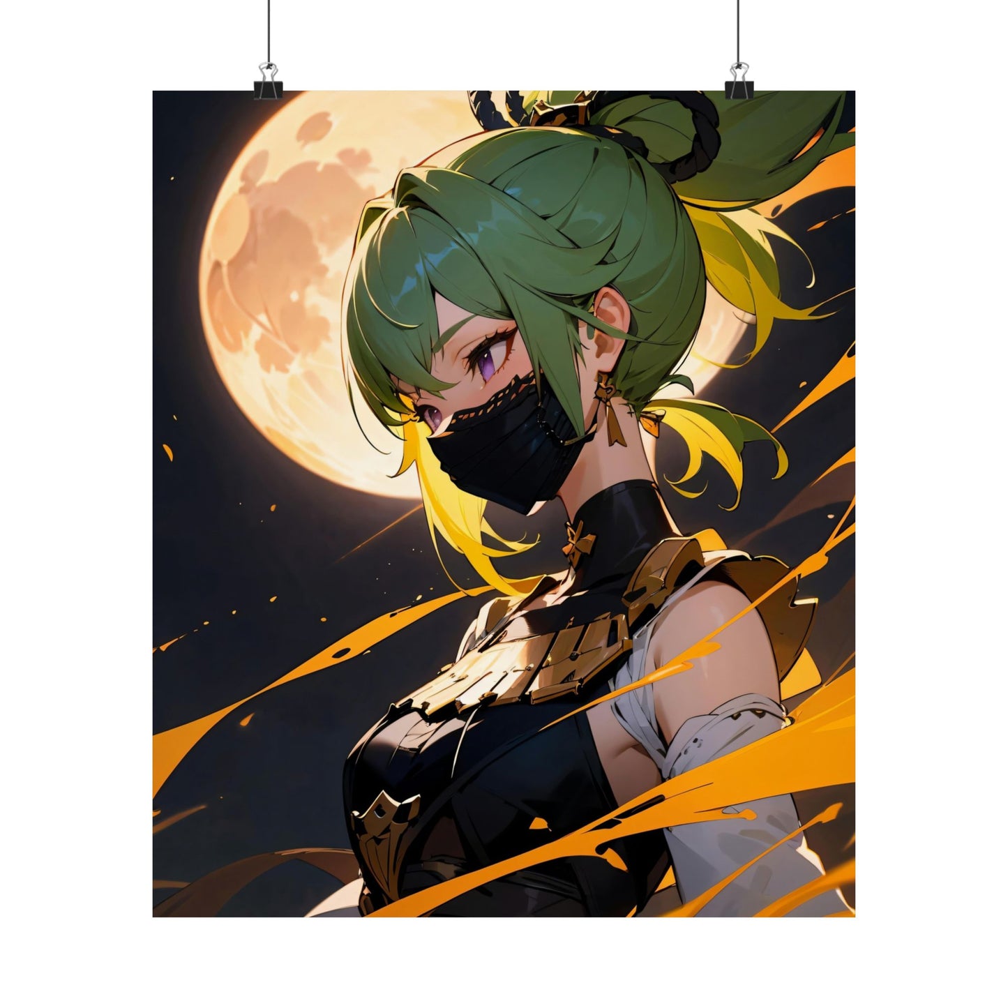 Kuki Shinobu 001 Matte Vertical Posters