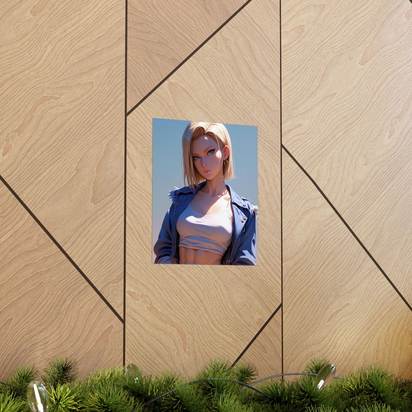 Android 18 002 Vertical Posters