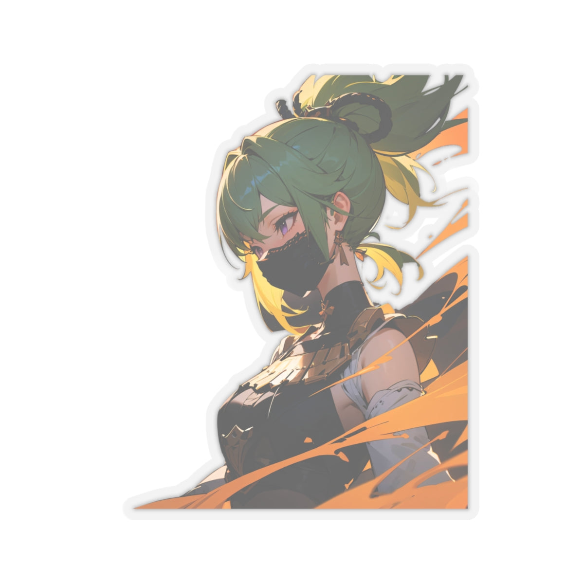 Kuki Shinobu 001 Kiss-Cut Stickers
