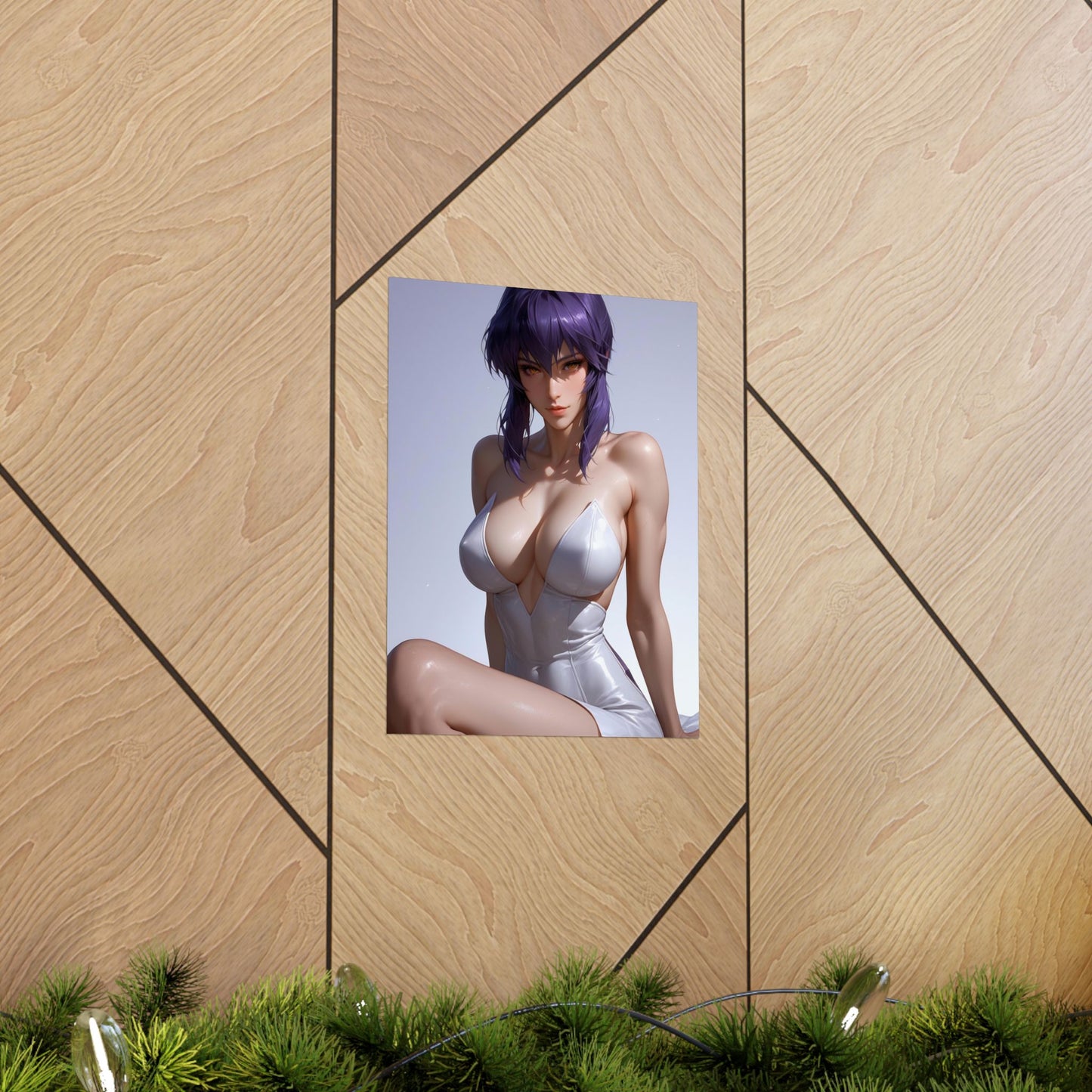 Motoko Kusanagi 002 Vertical Posters