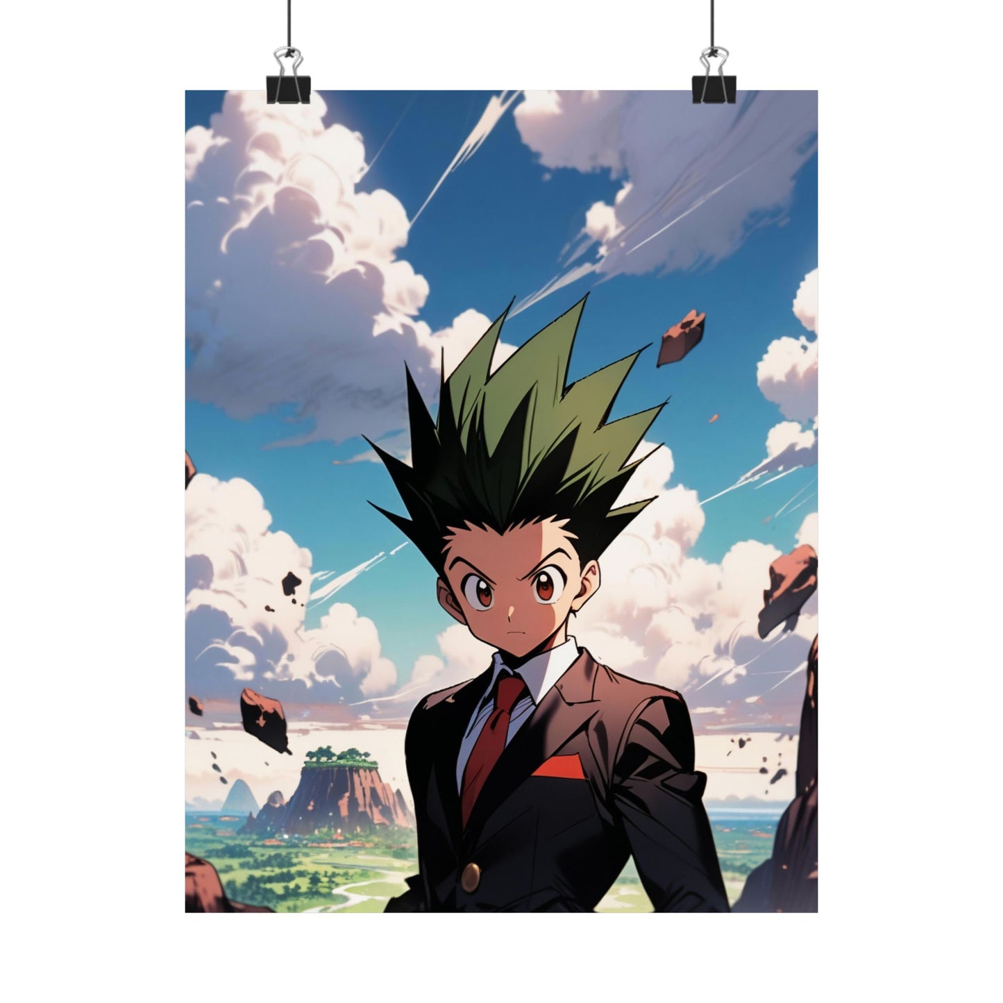 Gon Freecss 001 Vertical Posters