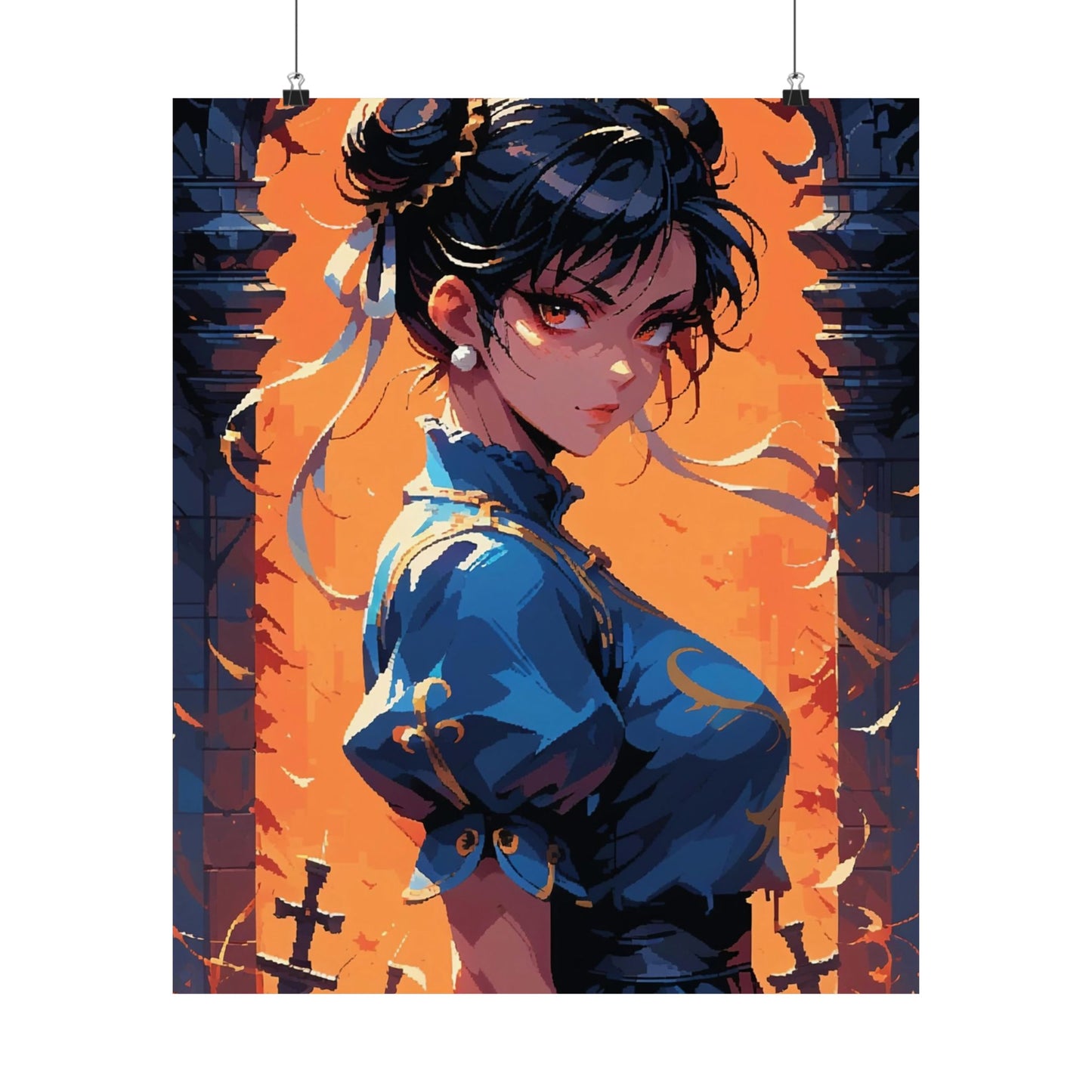 Chun Li 002 Vertical Posters