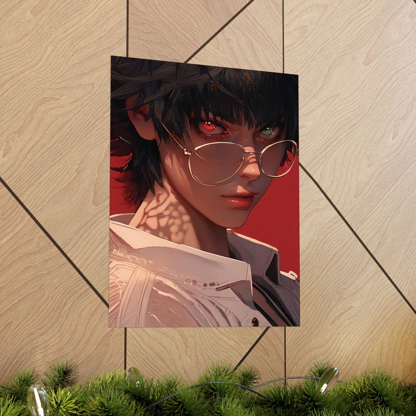 Lady 001 Vertical Posters
