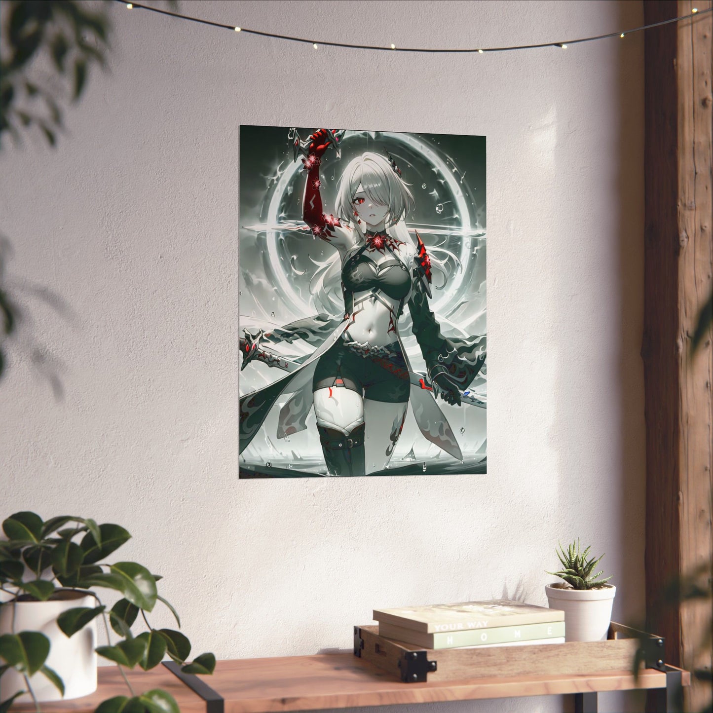 Acheron White 002 Vertical Posters