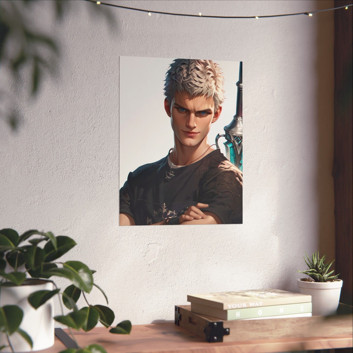 Nero 001 Vertical Posters