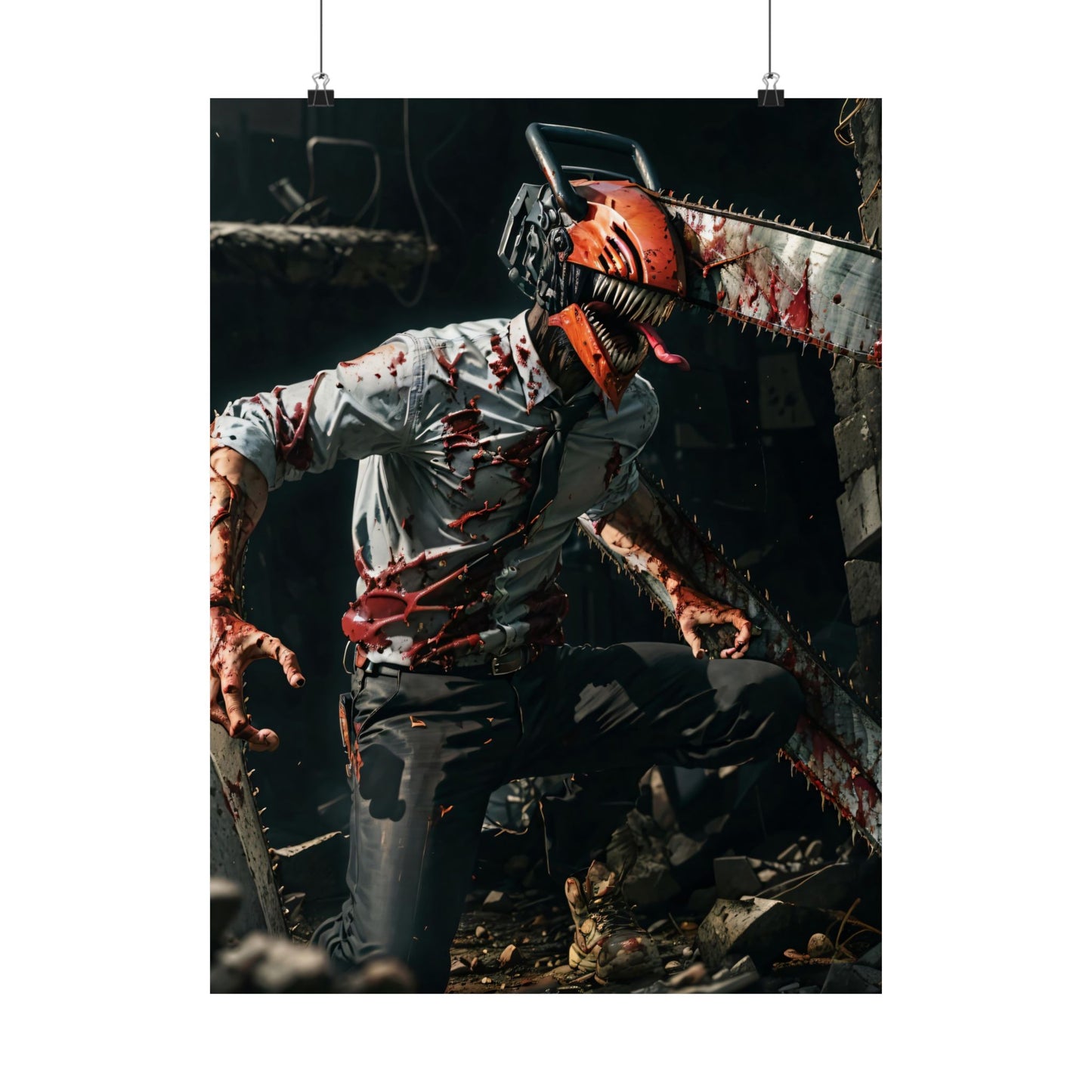 Chainsaw Man 003 Matte Vertical Posters