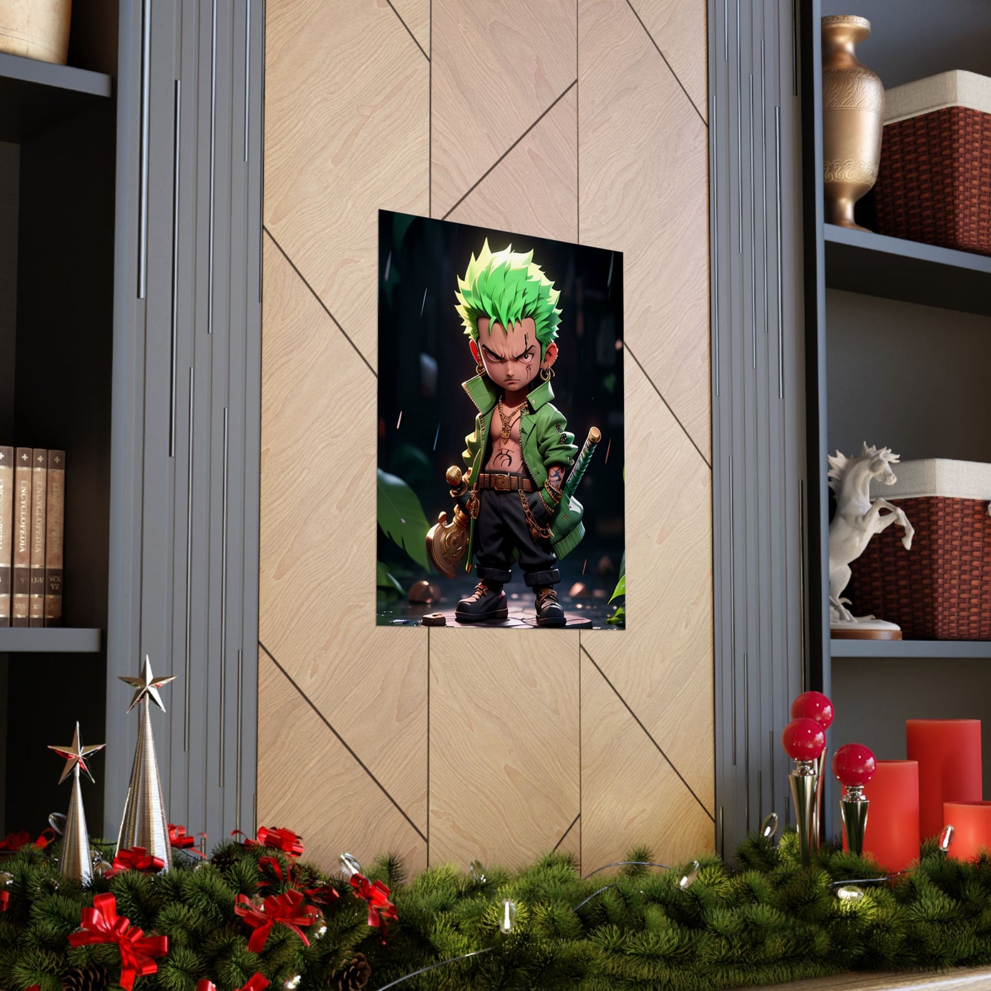 Roronoa Zoro 2.5D Matte Vertical Posters